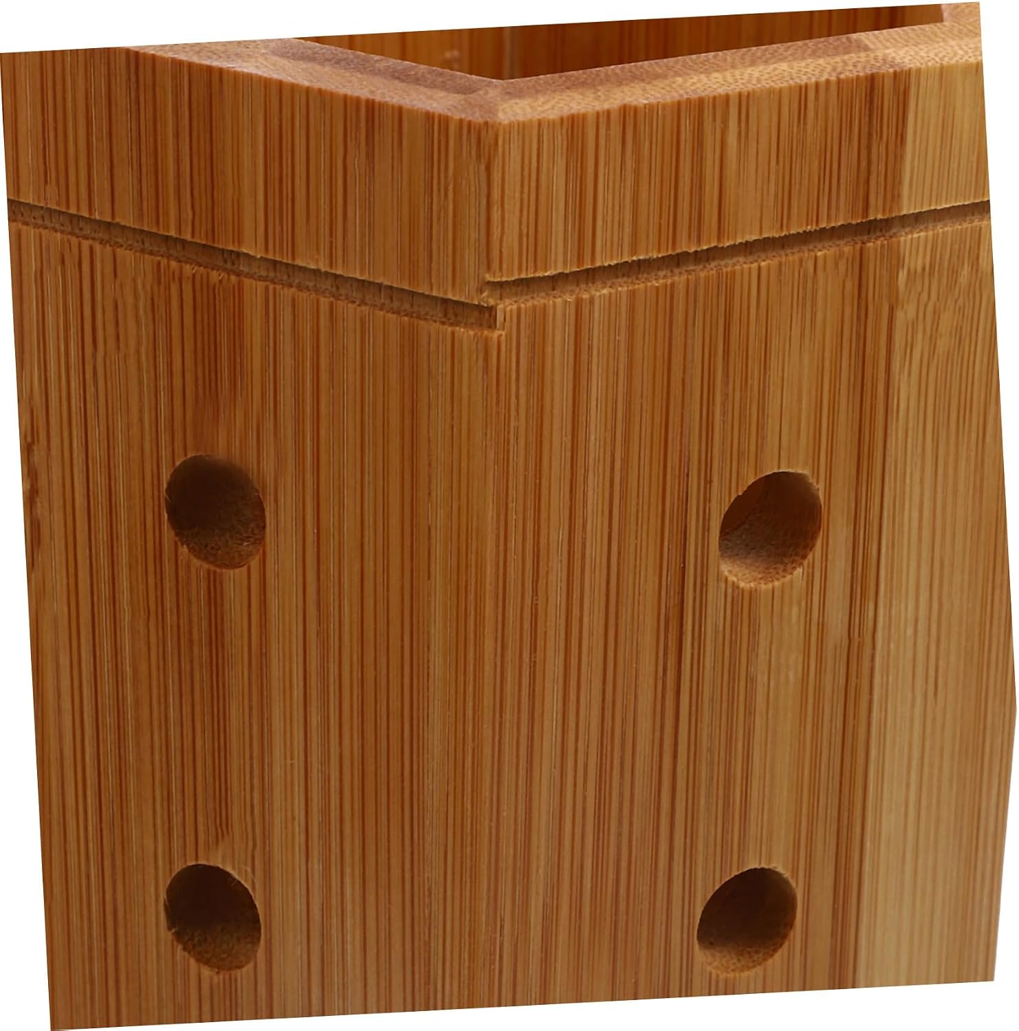 Wooden Chopstick Tube Utensil Holder for Bar Kitchen Utensil Organizer Creative Dining Table Organizer Pen Container Kitchen Gadget image 3