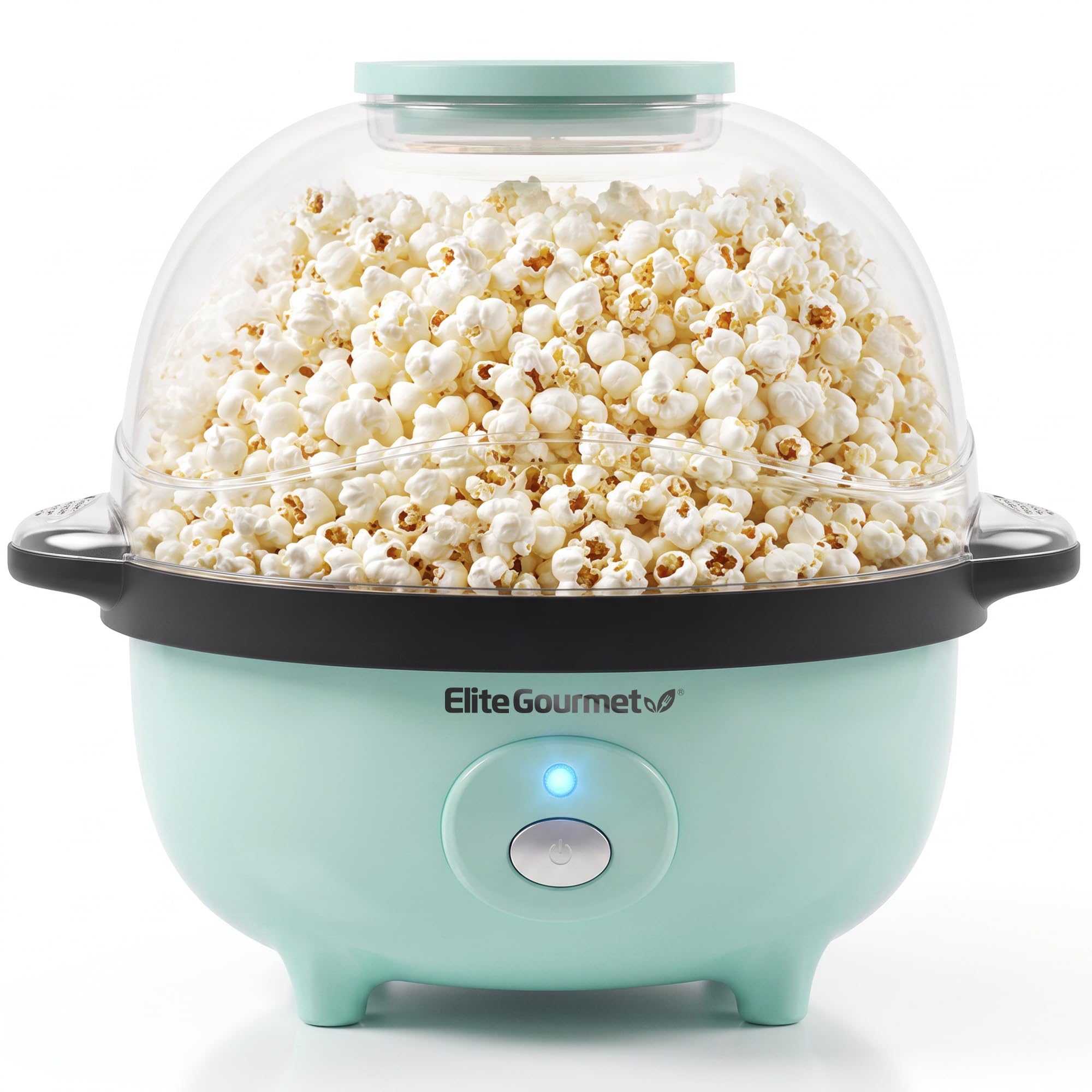 Elite Gourmet EPM330M Automatic Stirring 12 Cup Popcorn Maker, Mint 3-Quart Mint