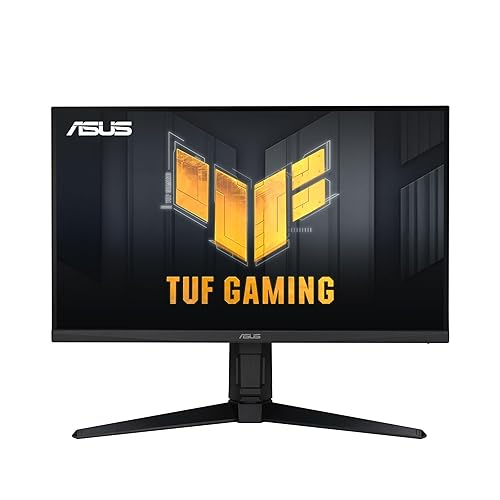ASUS TUF Gaming 27” 1440P Monitor (VG27AQL3A) - QHD (2560 x 1440), 180Hz, 1ms, Fast IPS, Extreme Low Motion Blur SYNC, G-SYNC Compatible, Freesync Premium, 130% sRGB, DisplayHDR 400, 3 Year Warranty - 27" QHD 180Hz G-SYNC Height Adjust