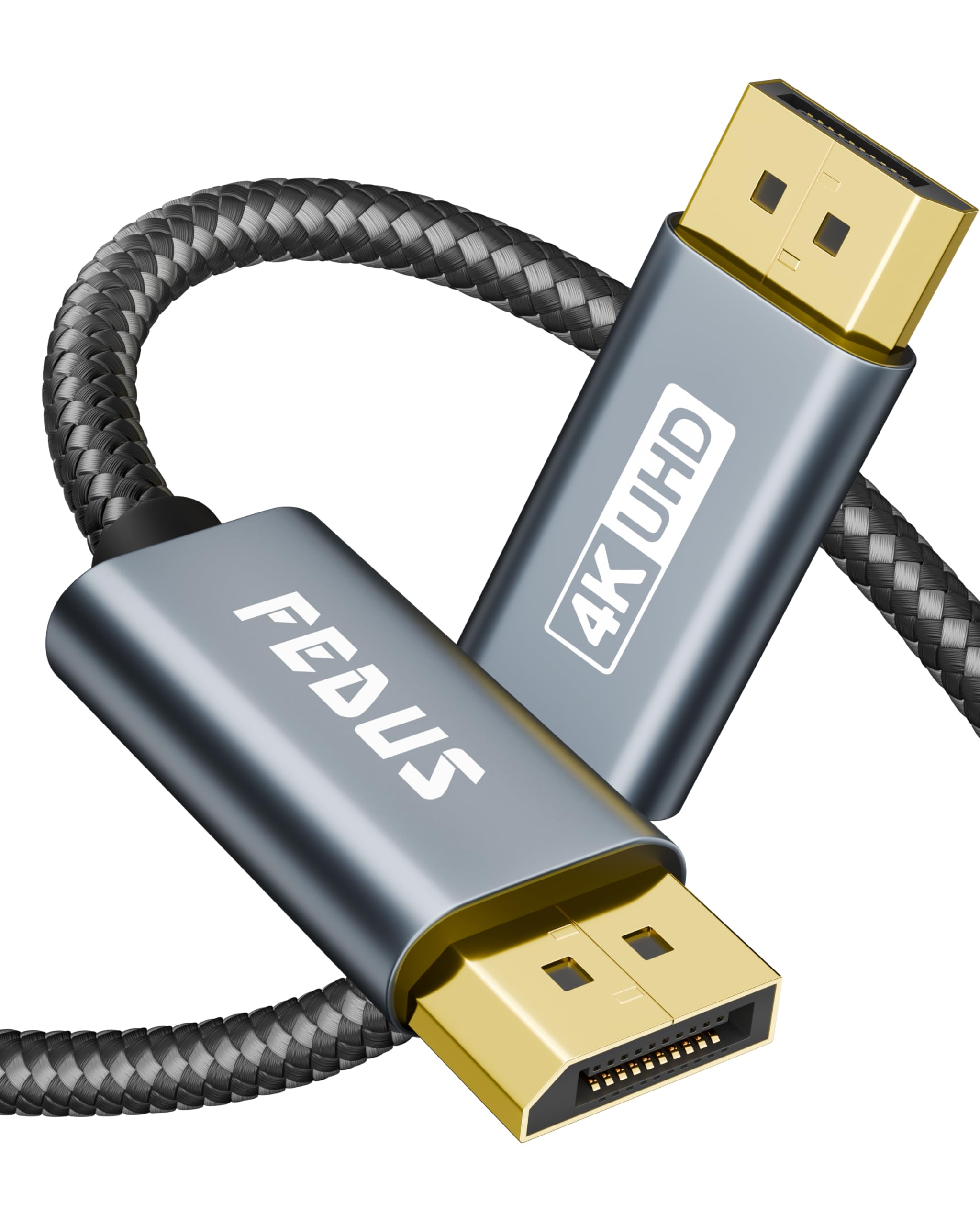 FEDUS 4K DisplayPort Cable, 9.8ft DP to DP Cable 3M[Certified 4K@60Hz, 2K@240Hz, 1080@240Hz] Display Port to Display Port Cable Compatible for Laptop, PC, Gaming Monitor, Graphics Card (B0DB5HDWCJ) Amazon Price History, Amazon Price Tracker