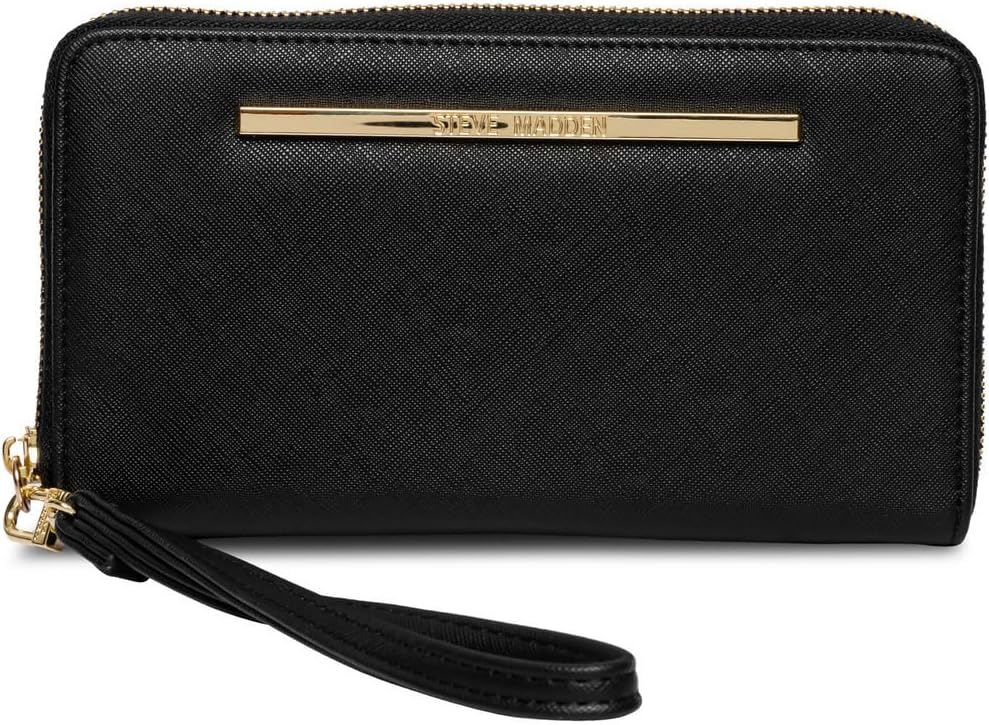 Women's Bzippy Wallet, Black, Medium