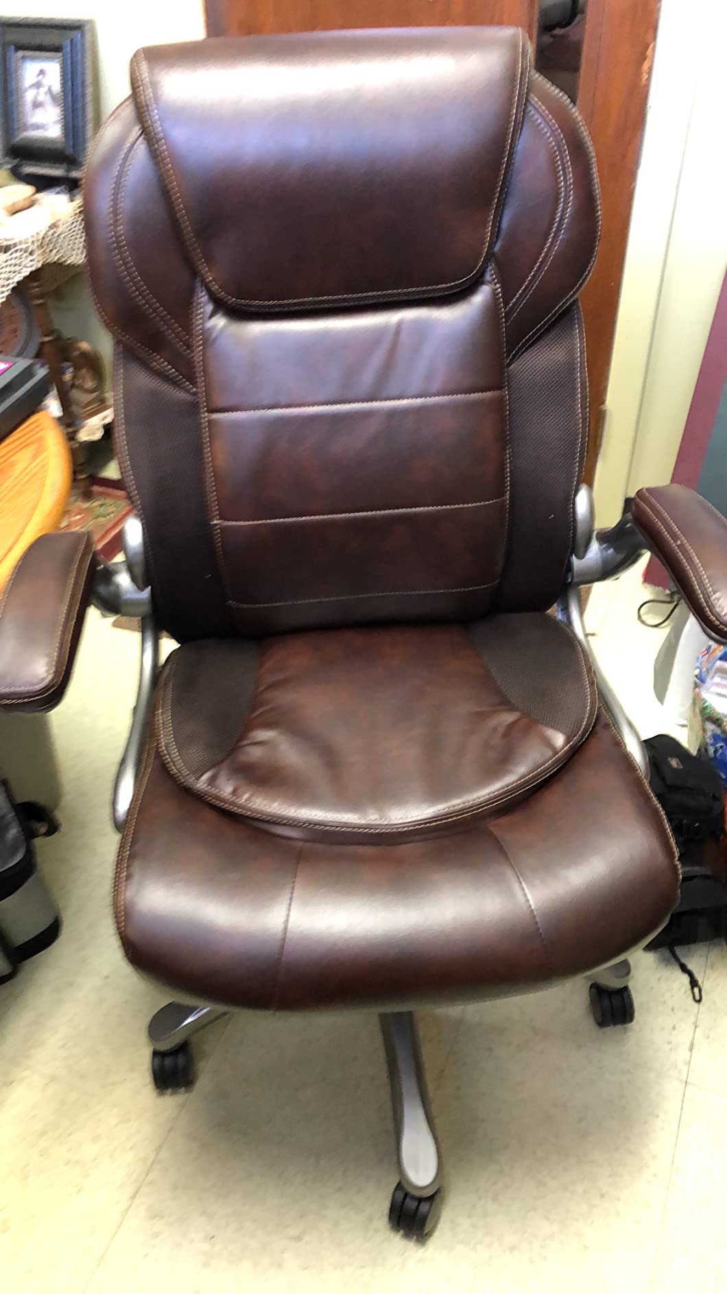 19/mo Finance Ergonomic HighBack Bonded Leather