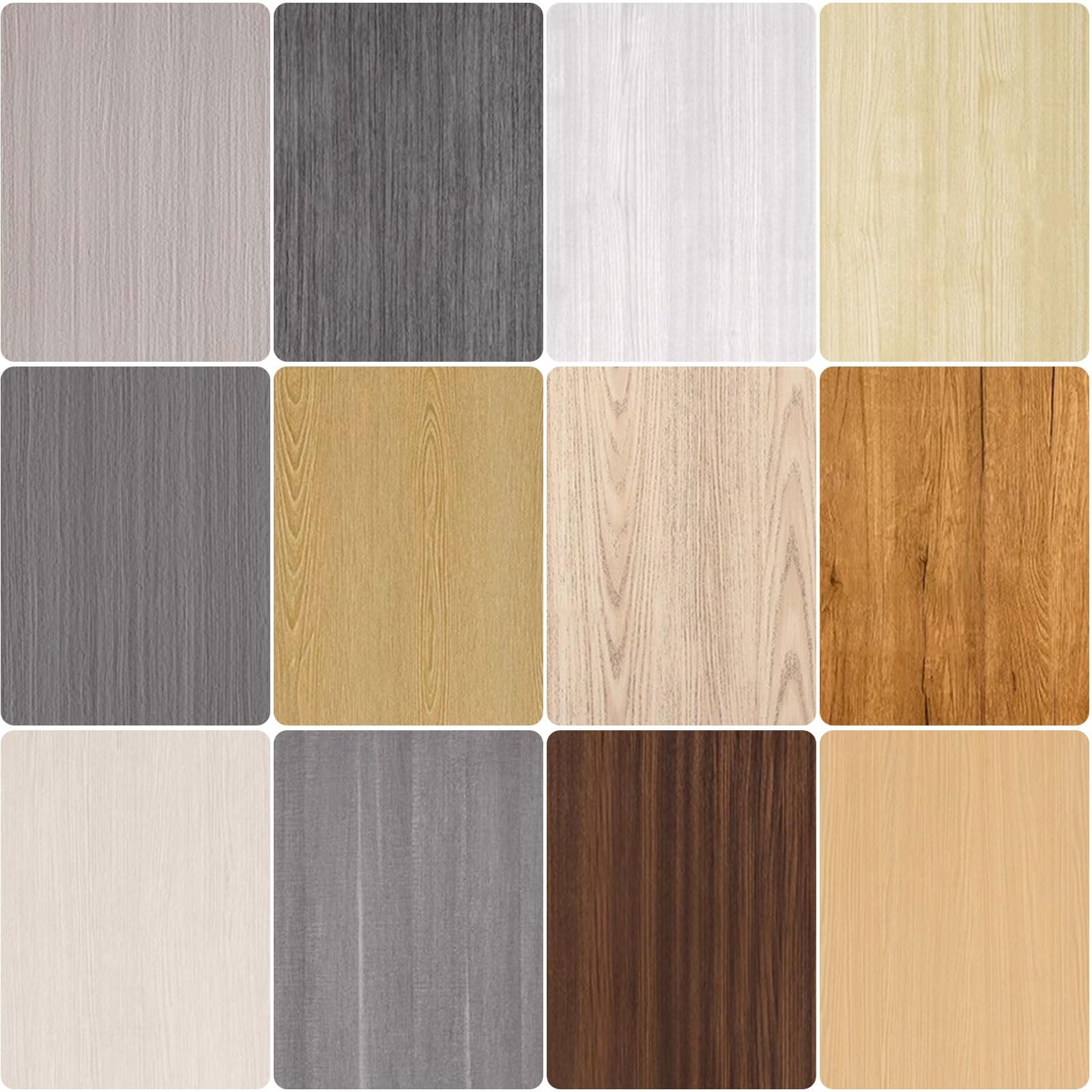 Eiauiuo Furniture Adhesive Film For Tables – Self-Adhesive PVC Waterproof Wood Effect Table Cover Film, Removable & Wipeable Table Sticker, Heat-Resistant Table Protection Film(Holzfolie 009,90x300cm)