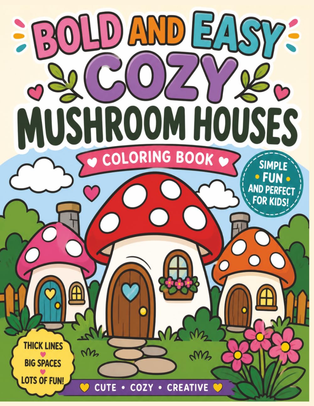 Bold and Easy Cozy Mushroom Houses