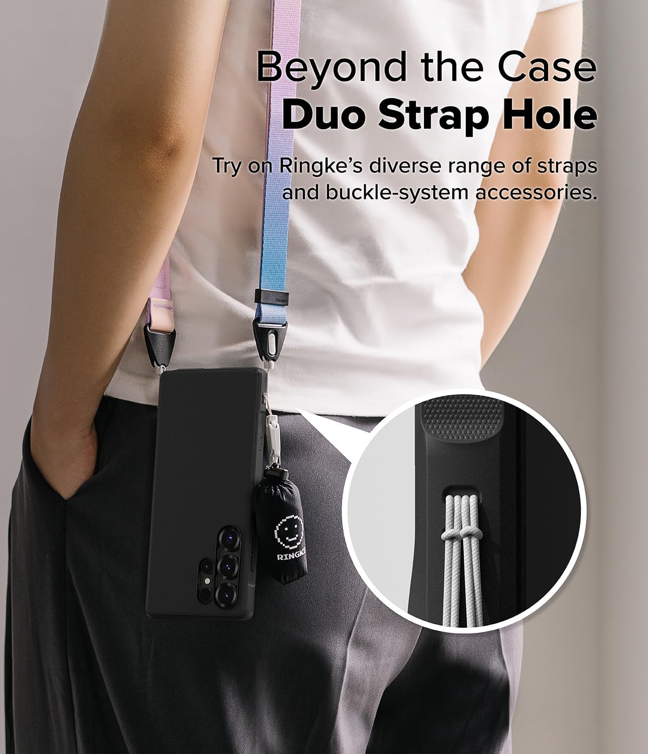 Ringke Onyx for Samsung Galaxy S25 Ultra Case [Feels Good in The Hand] Oil & Dirt Resistant, Enhanced Camera Lens Protection, Comfortable Grip, Non-Slip, Lightweight Cover - Black - Image 9