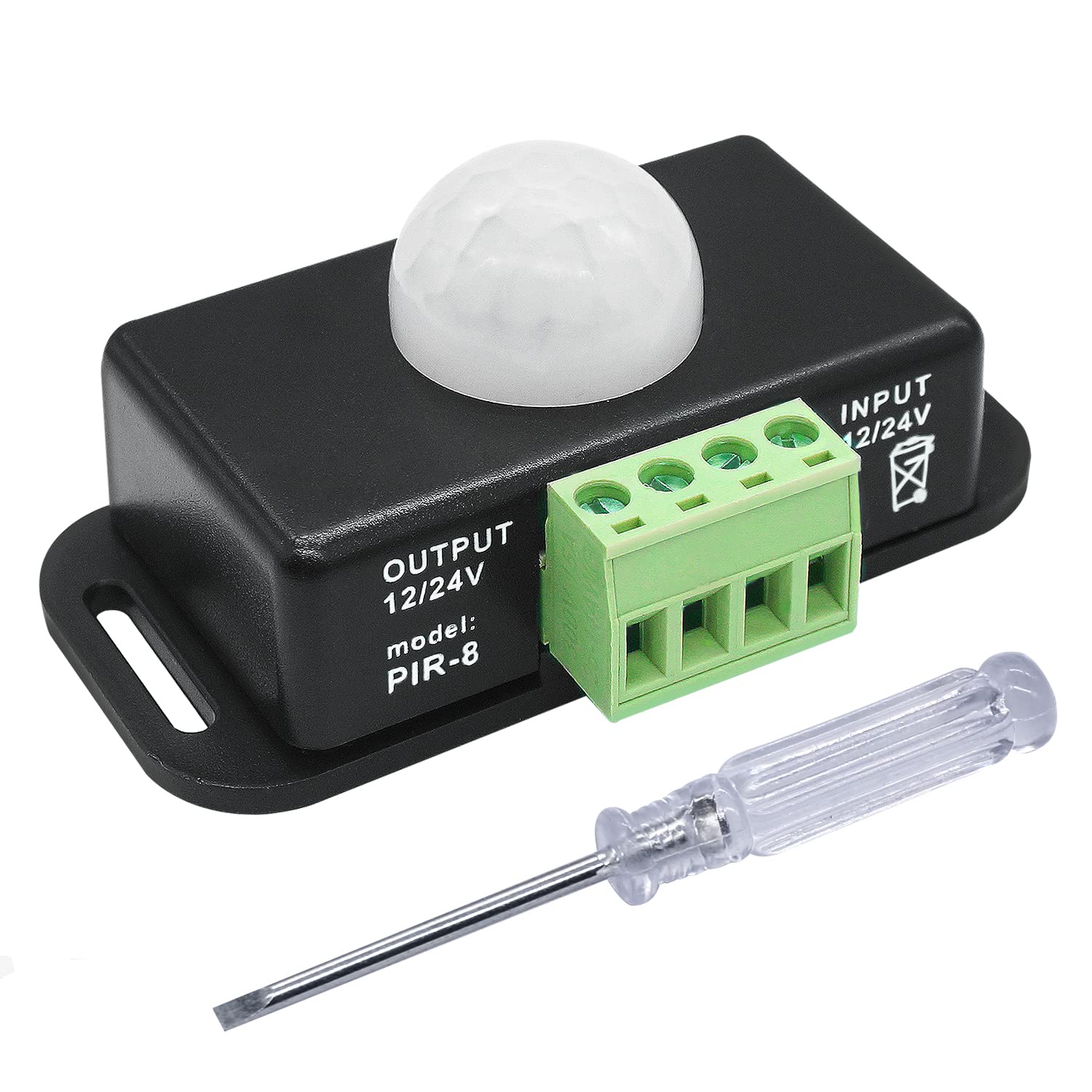Snapklik.com : Mankk PIR Motion Sensor Switch DC 12V 24V LED Motion ...