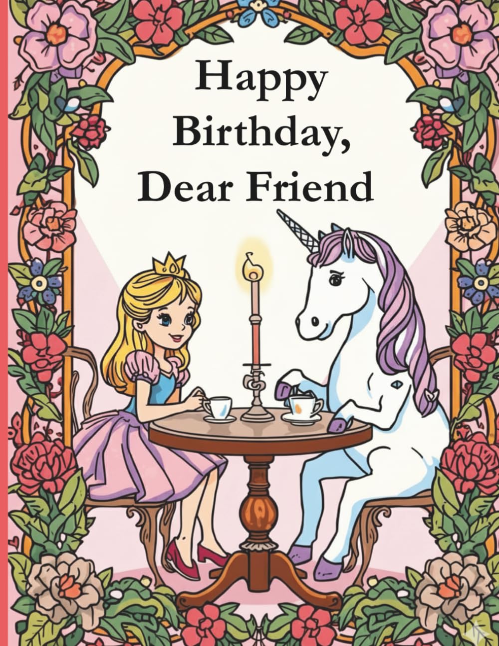 Happy Birthday Dear Friend: Dream Unicorn