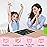 Hockvill LCD Writing Tablet for Kids 16 Inch, Toys for Girls Boys Drawing Pad for 3 4 5 6 7 Year Old Kids Toys, Easter Basket Stuffer for Kids, Toddler Doodle Board Travel Essentials - Pink
