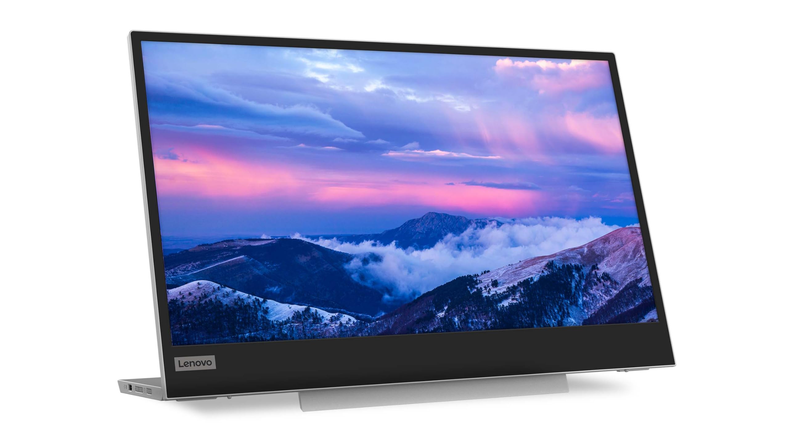 Lenovo L15(A21156FX0) Moniteur Portable, écran 15,6" (Full HD, IPS, 60 Hz, 6 ms, entrée 2 x USB-C, câble vers USB-C, réglable en Inclinaison) - Gris