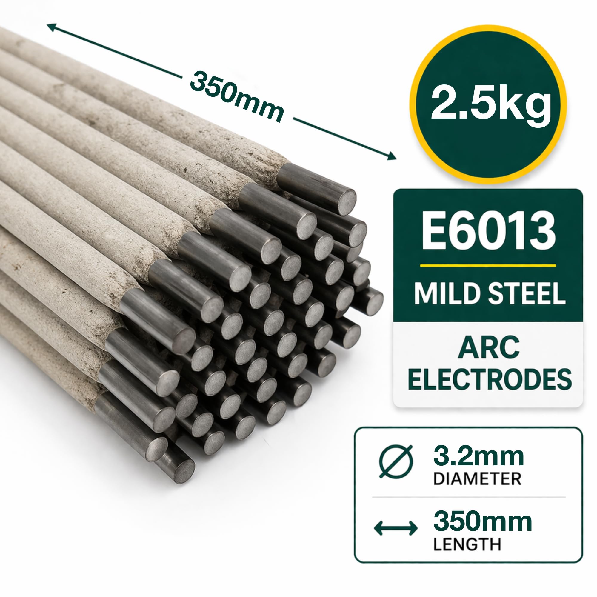 MKGT® - E6013 ARC - Varillas de soldadura, electrodos para soldar, para uso general