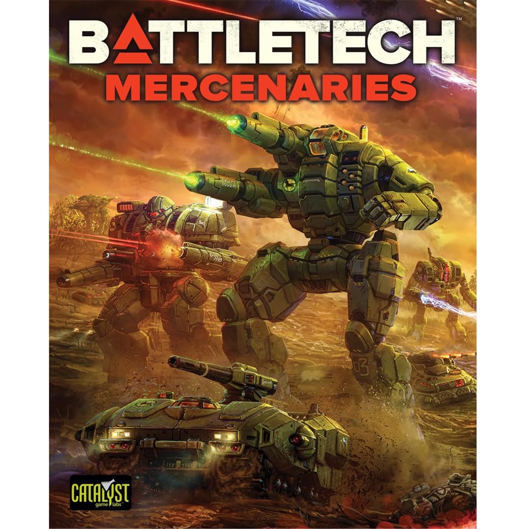 Catalyst Game Labs | BattleTech Mercenaries Box Set | Gra Figurkowa | 1+ Graczy | 15 Minut