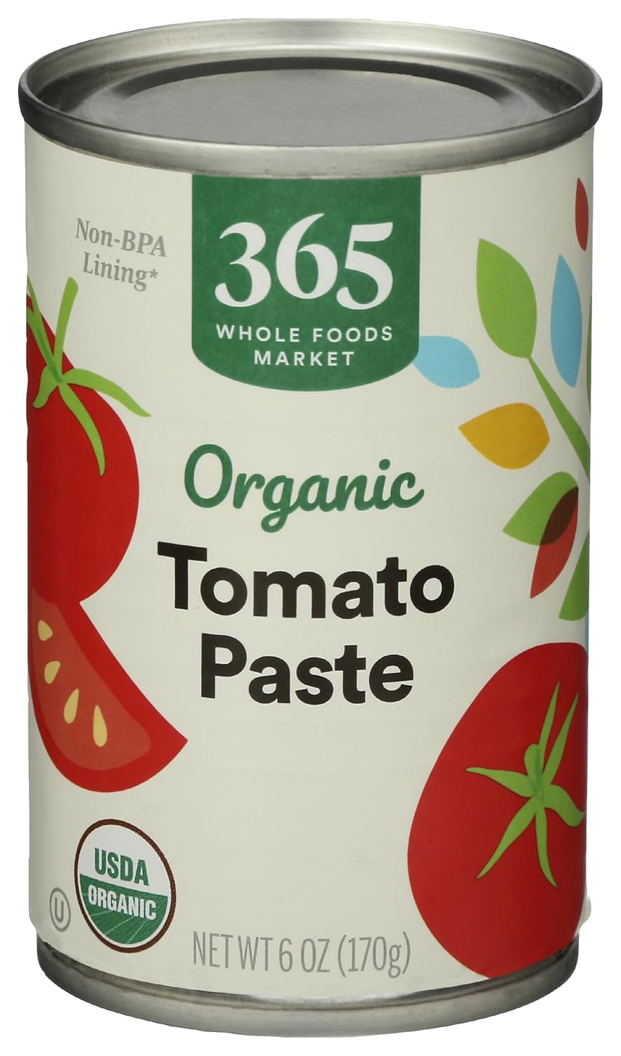 365 by Whole Foods Market, Organic Tomato Paste, 6 Ounce
