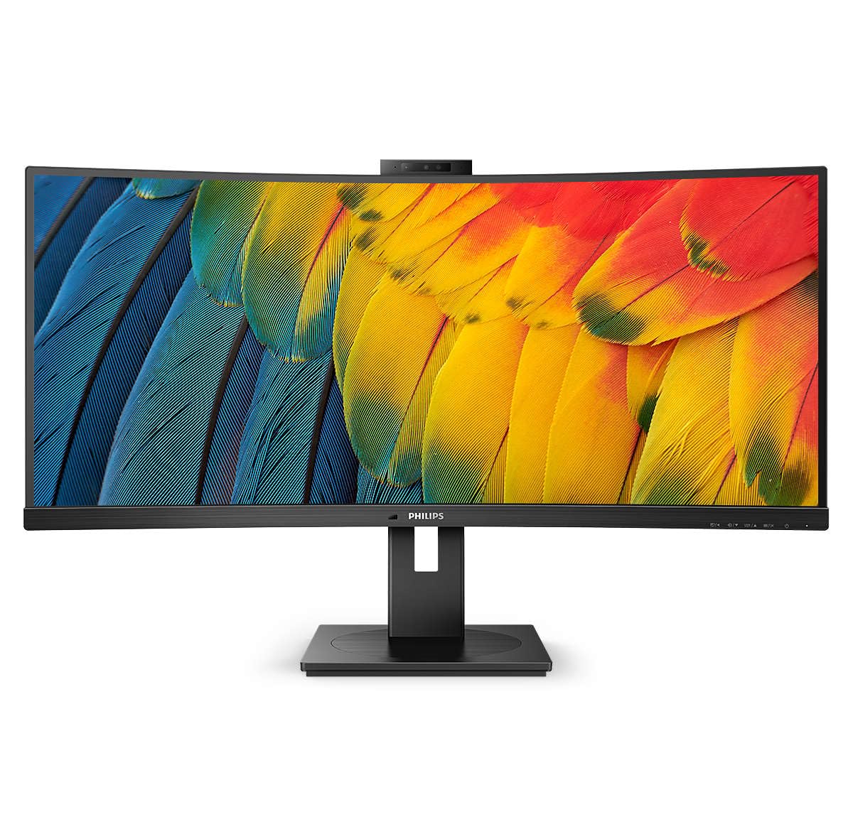 Philips Black 5000 Series 34B1u5600ch/00 Led Display 86.4 Cm (34") 3440 X 1440 Pixels Wide Quad Hd Lcd