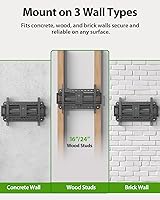 Vista 7 de USX MOUNT Soporte de pared para TV de movimiento completo para televisores grandes de 42 a 97 pulgadas hasta 150 libras, soporte de TV de montaje