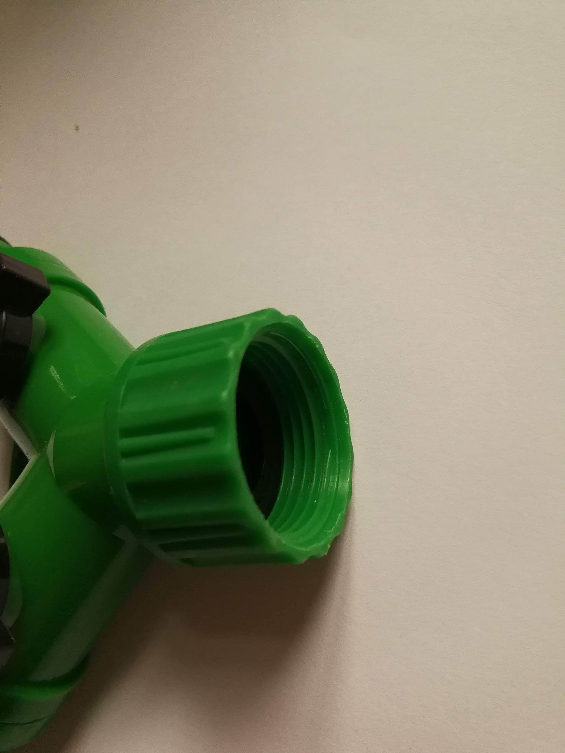 Tropfbewässerung Hahn-Adapter Set – Y-Verteiler 1,9 Cm Auf 1,2 Cm, Mit Absperrventilen, Für Gartenbewässerung