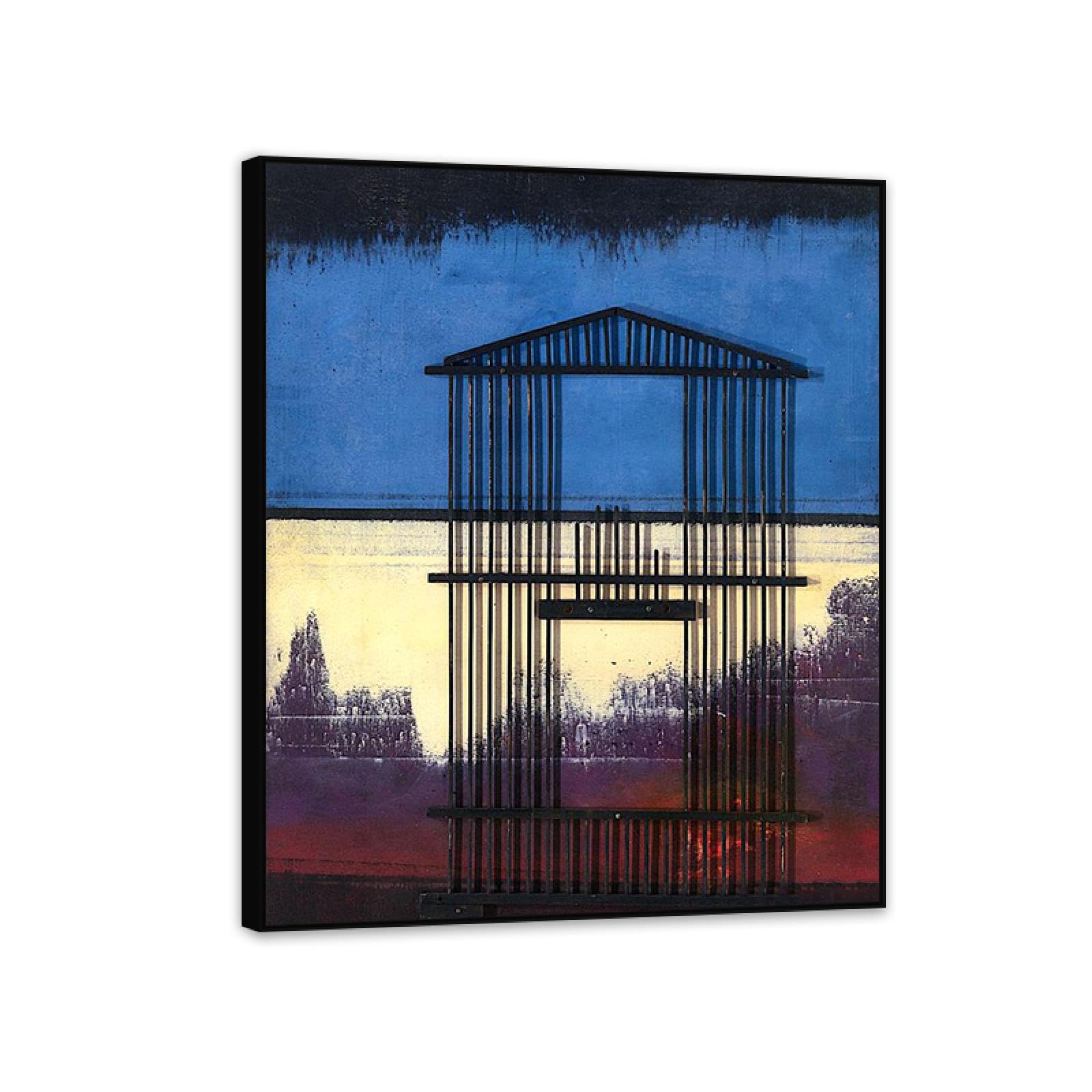Max Ernst Impression sur toile pour sublimer un mur vide cadre noir - 8