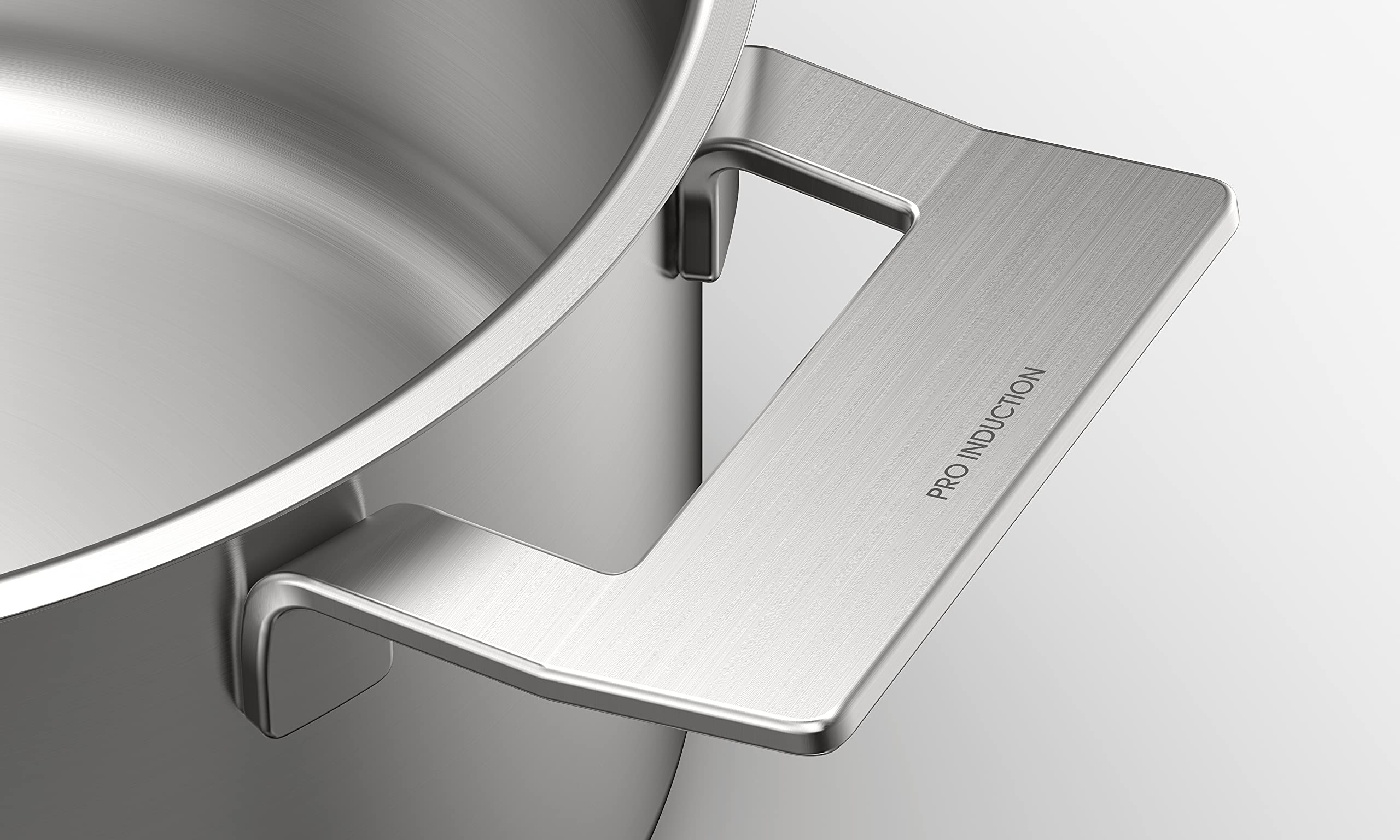 Siemens Kochgeschirr-Set 6-teilig HZ9SE060 | Induktionsgeeignet, Gaskochfelder, Topf 22 (unten) / 24 cm (oben), 5 l Fassungsvermögen, 2 l Fassungsvermögen