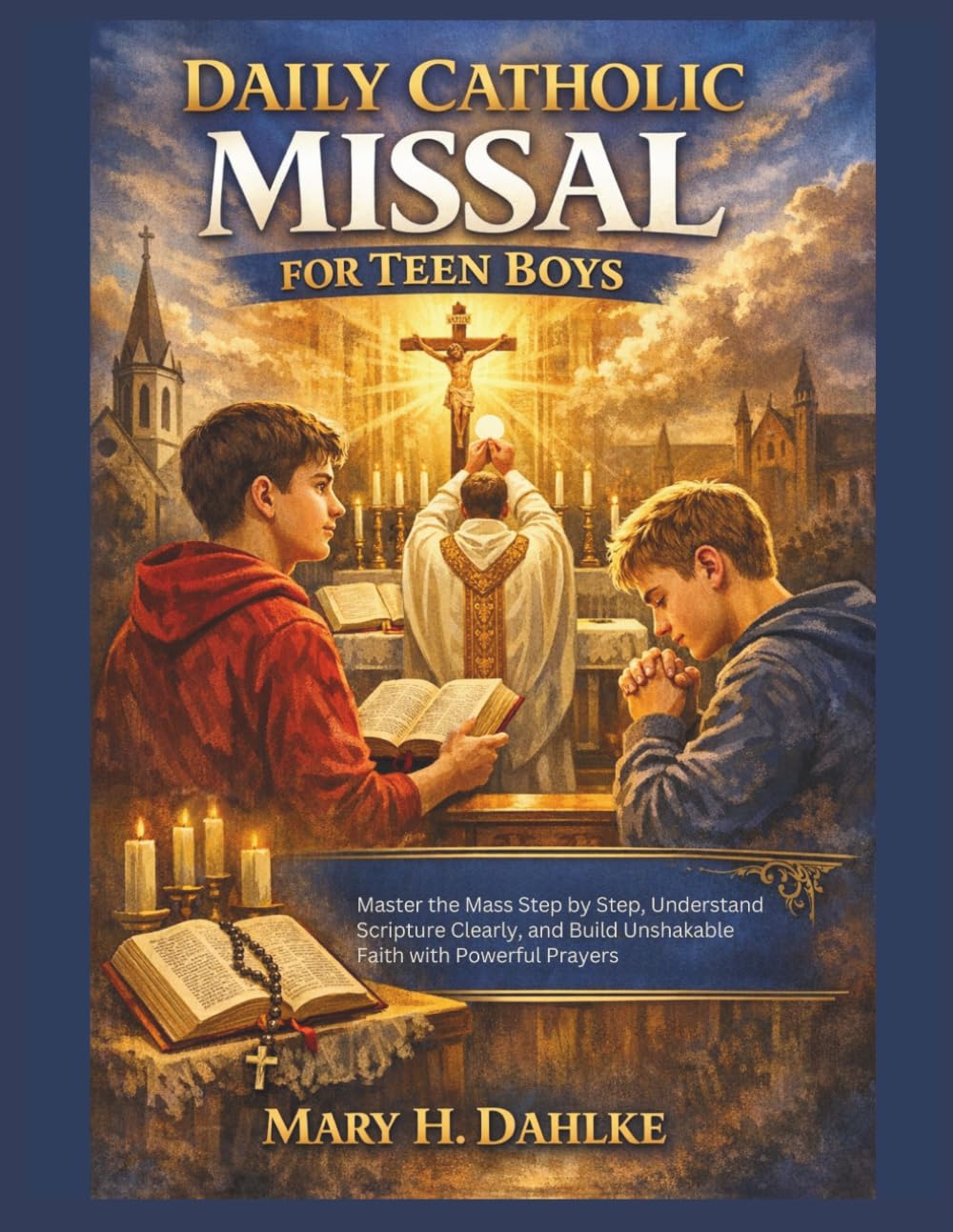DAILY CATHOLIC MISSAL FOR TEEN BOYS: Master the Mass Step by Step, Understand Scripture Clearly, and Build Unshakable Faith with Powerful Prayers