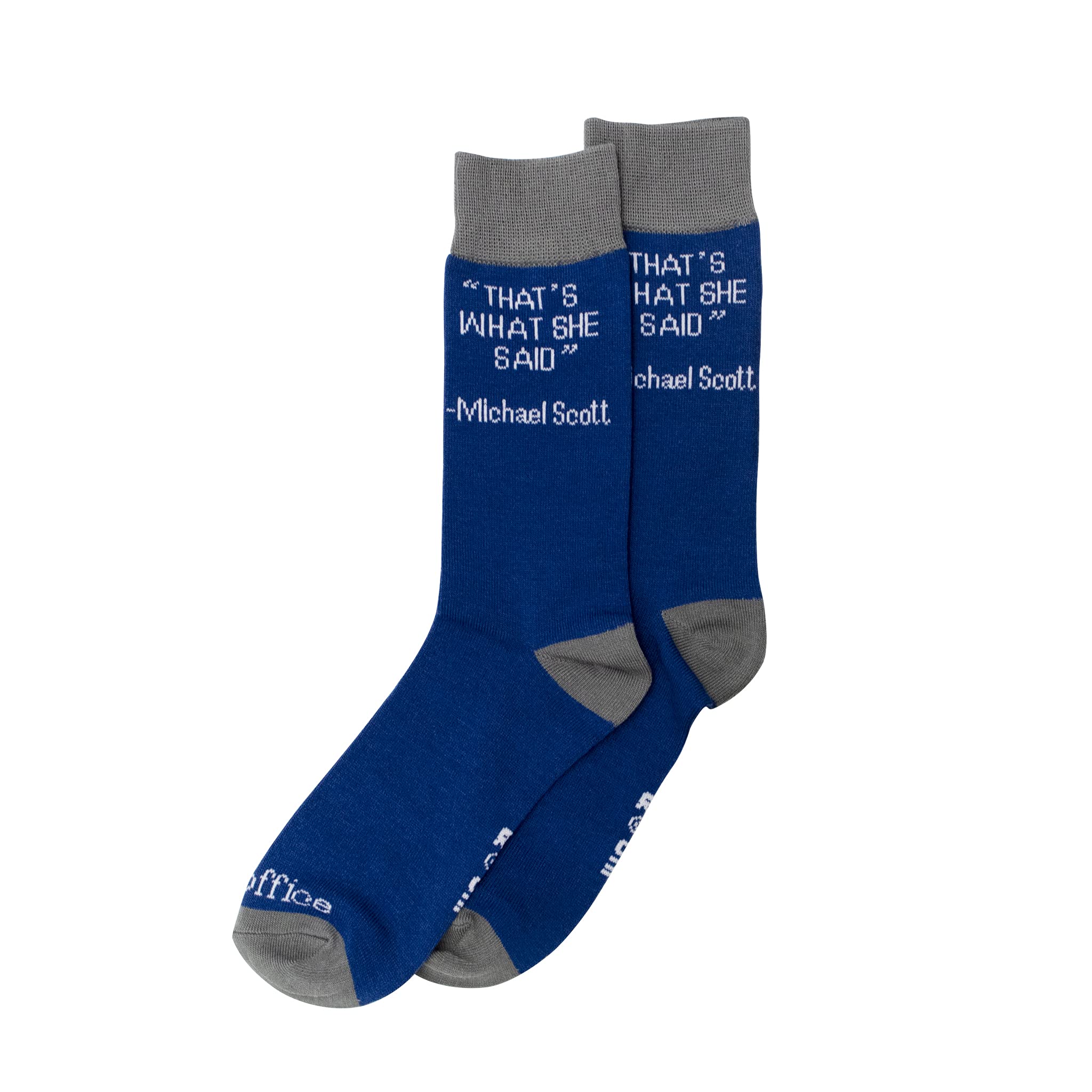 The OfficeThat's What She Said Officially Licensed Crew Socks