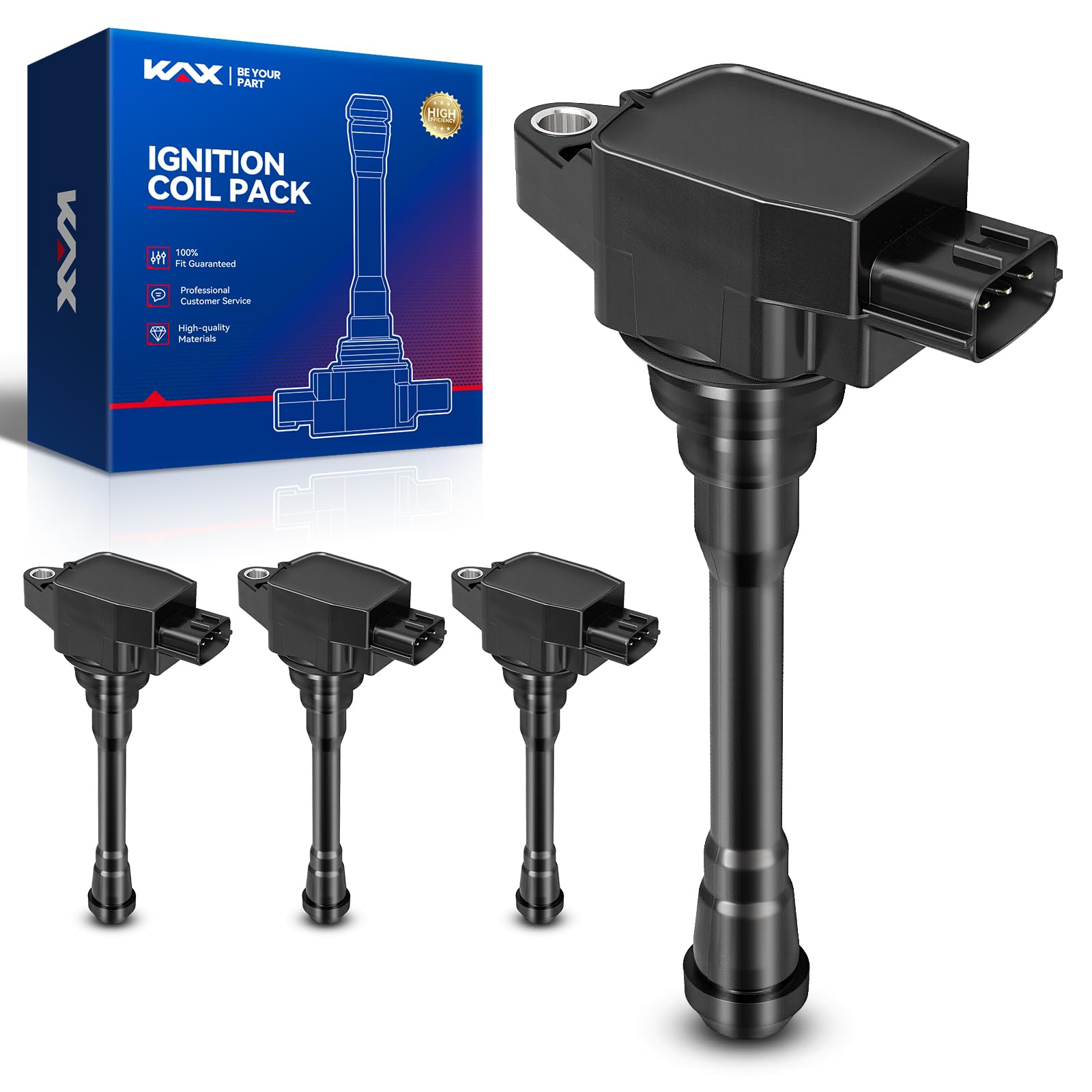 KAX Ignition Coil Pack Fit for Nissan NV200 2013-2019 UF746