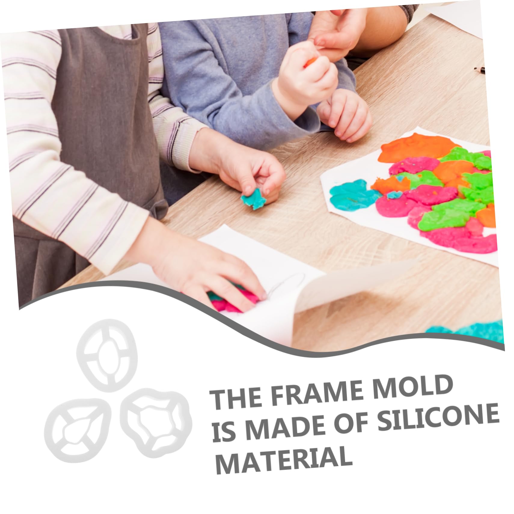 HOMSFOU 4 set Stampo Per Orecchini In Argilla Polimerica Strumenti Per Argilla Formine Per Forme In Orecchini In Gioielli Kit Per La Creazione Di 3 pezzi * 4