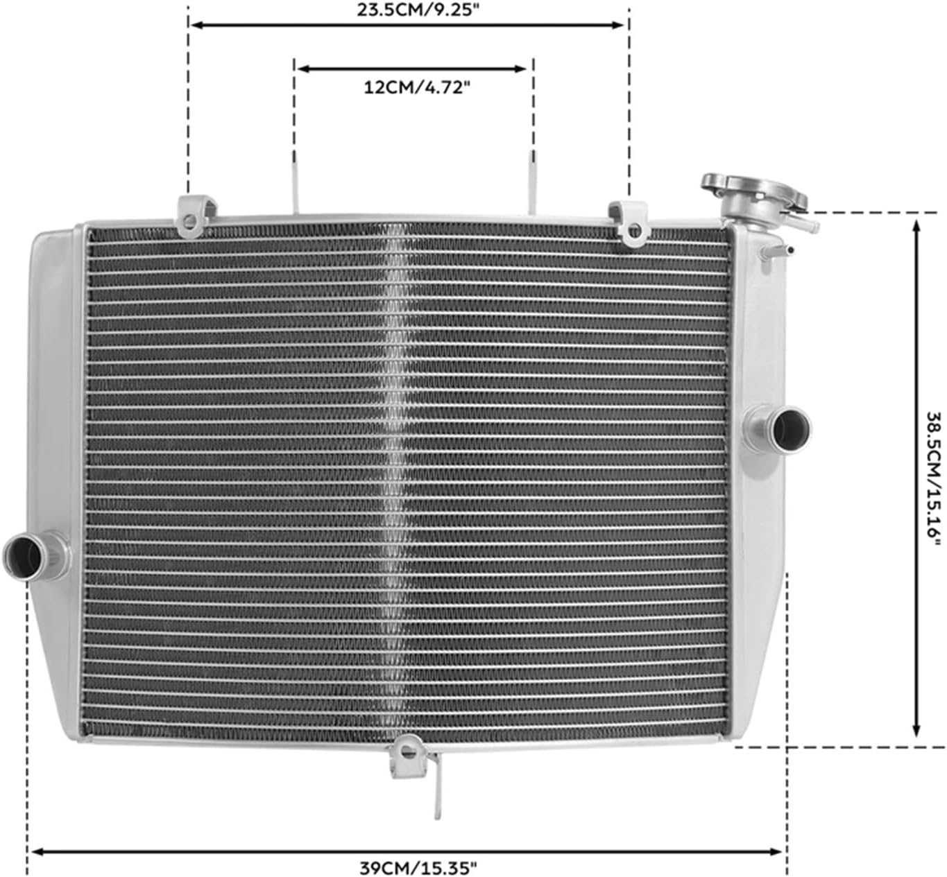ラジエータークーラー、Kawasaki Ninja ZX-6R ZX6R ZX636 2013