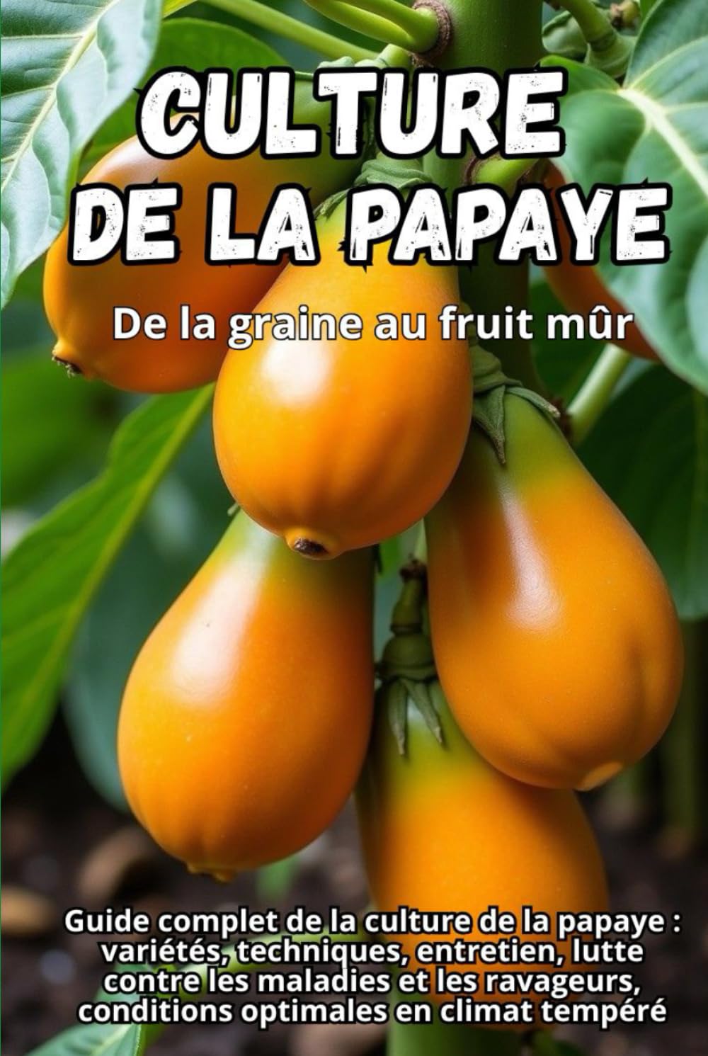 Culture de la papaye: Guide complet de la culture de la papaye : variétés, techniques, entretien, lutte contre les maladies et les ravageurs, conditions optimales en climat tempéré