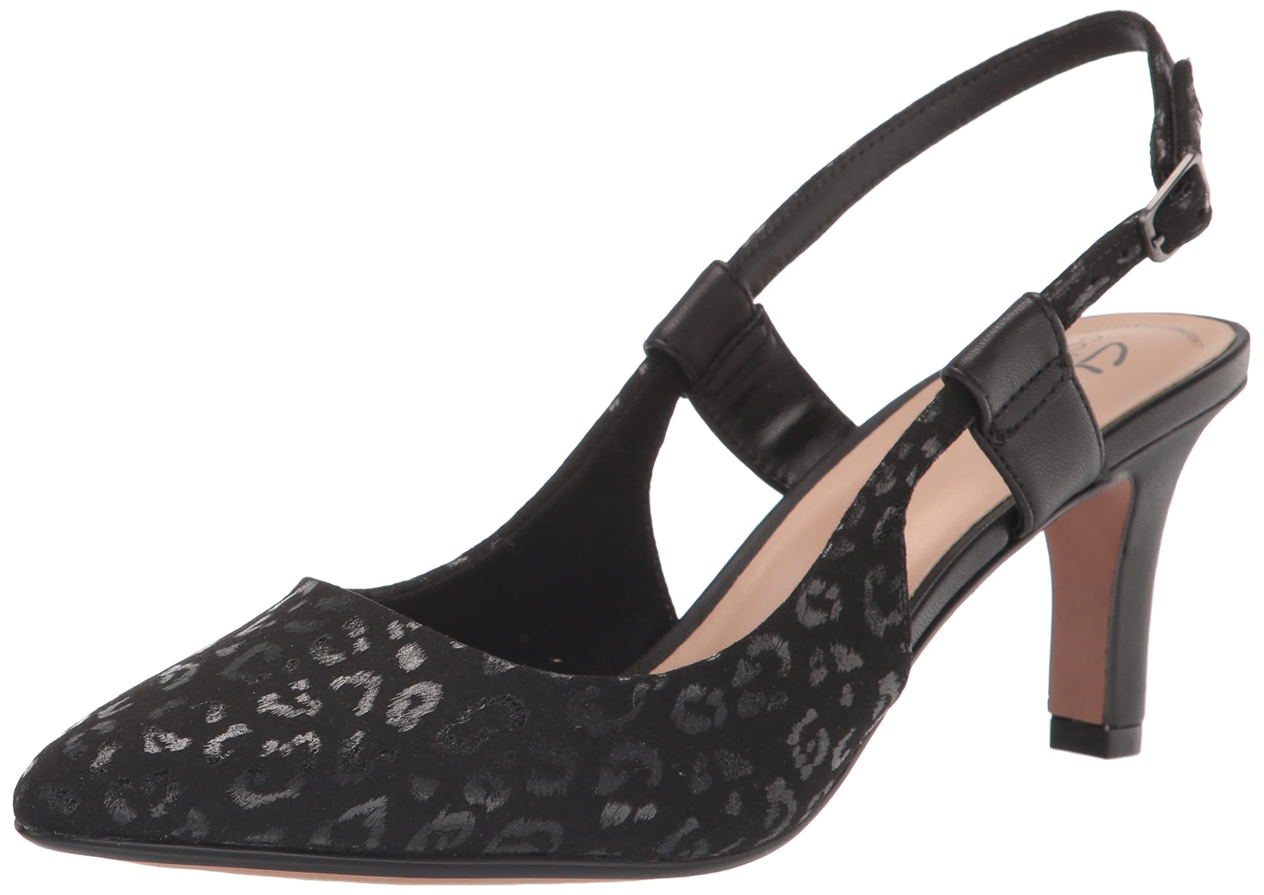 Amazon | Clarks レディース Illeana スカイパンプス, Black Interest