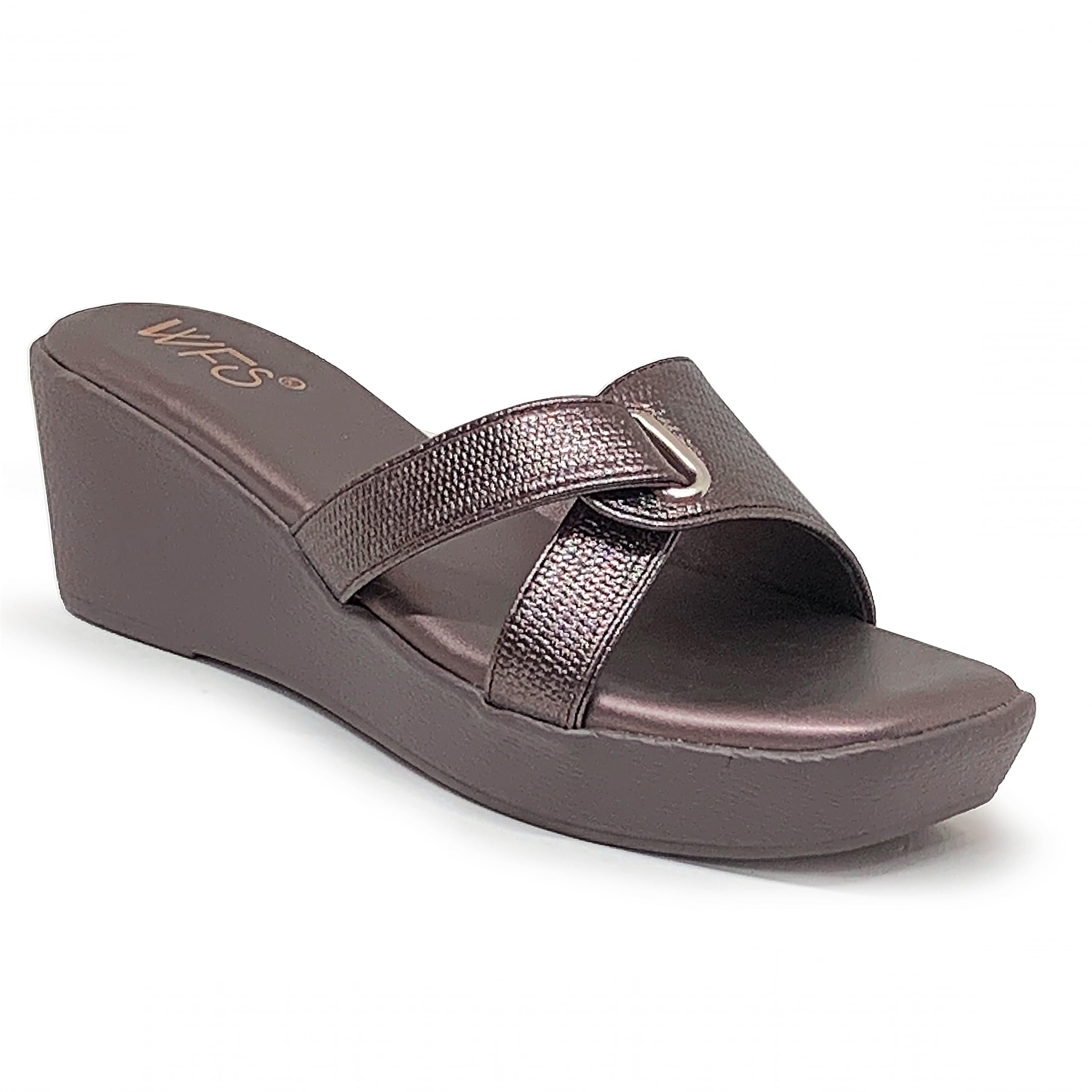 wfs Women 2 Inch Wedges Fashion Sandal-picture-53