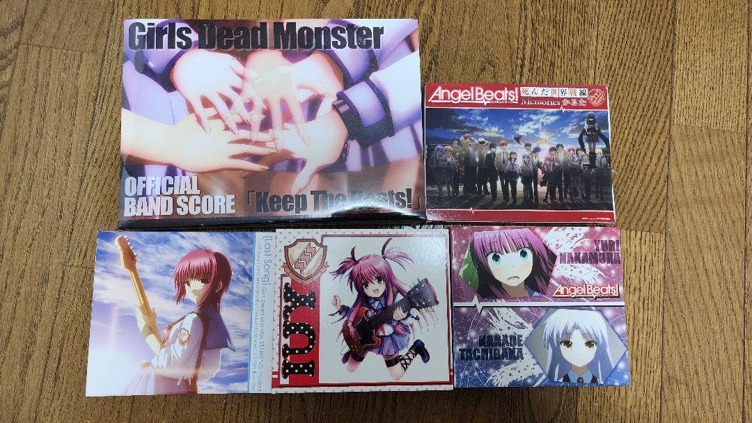 【未開封】Angel Beats! エンジェルビーツ 　バンドスコア　かるた 未開封】Angel Beats! エンジェルビーツ バンドスコア かるた