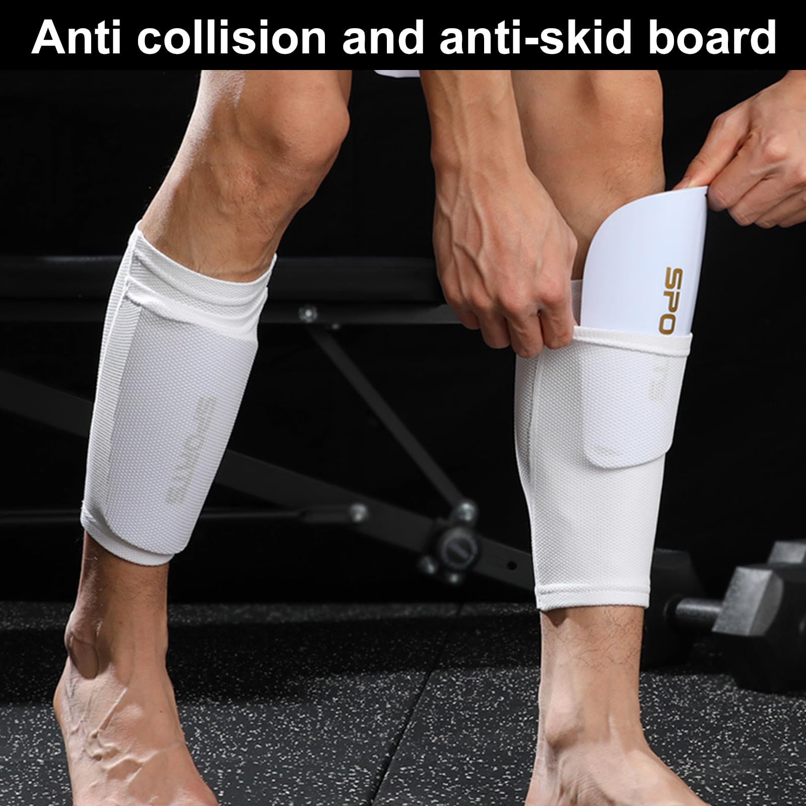 1 Paire De Chaussettes De Football Antidérapantes