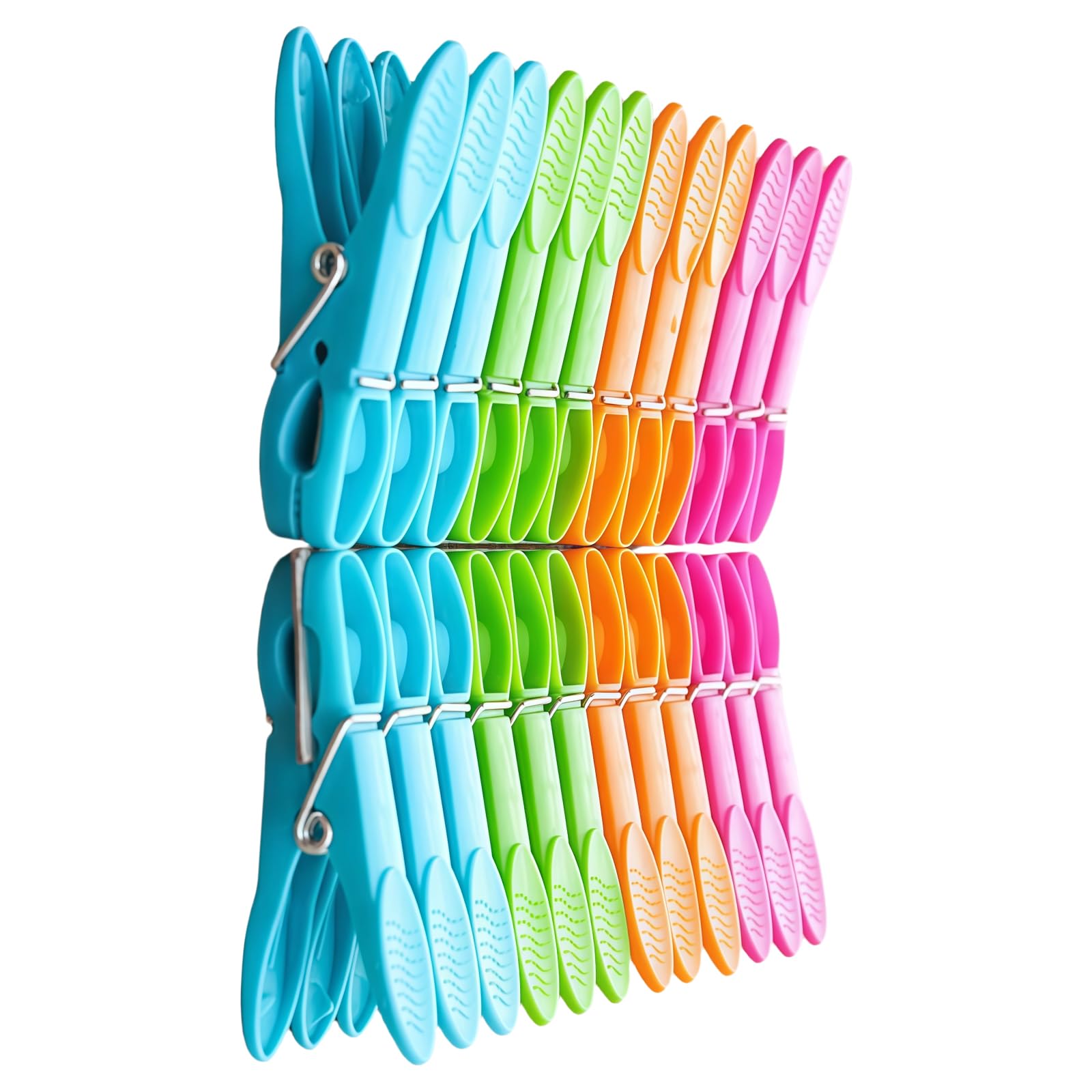 Xjdzineq Sturdy Clothespins Windproof Clip Assorted Color Portable Laundry Accessories Pegs