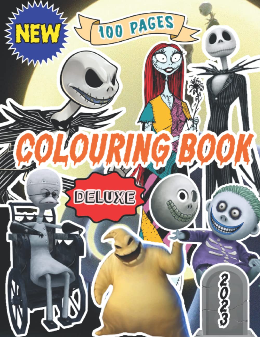 Colouring Book: [New 2023] 100 Pages Jumbo Colouring Book For All Fans | Christmas Special Edition