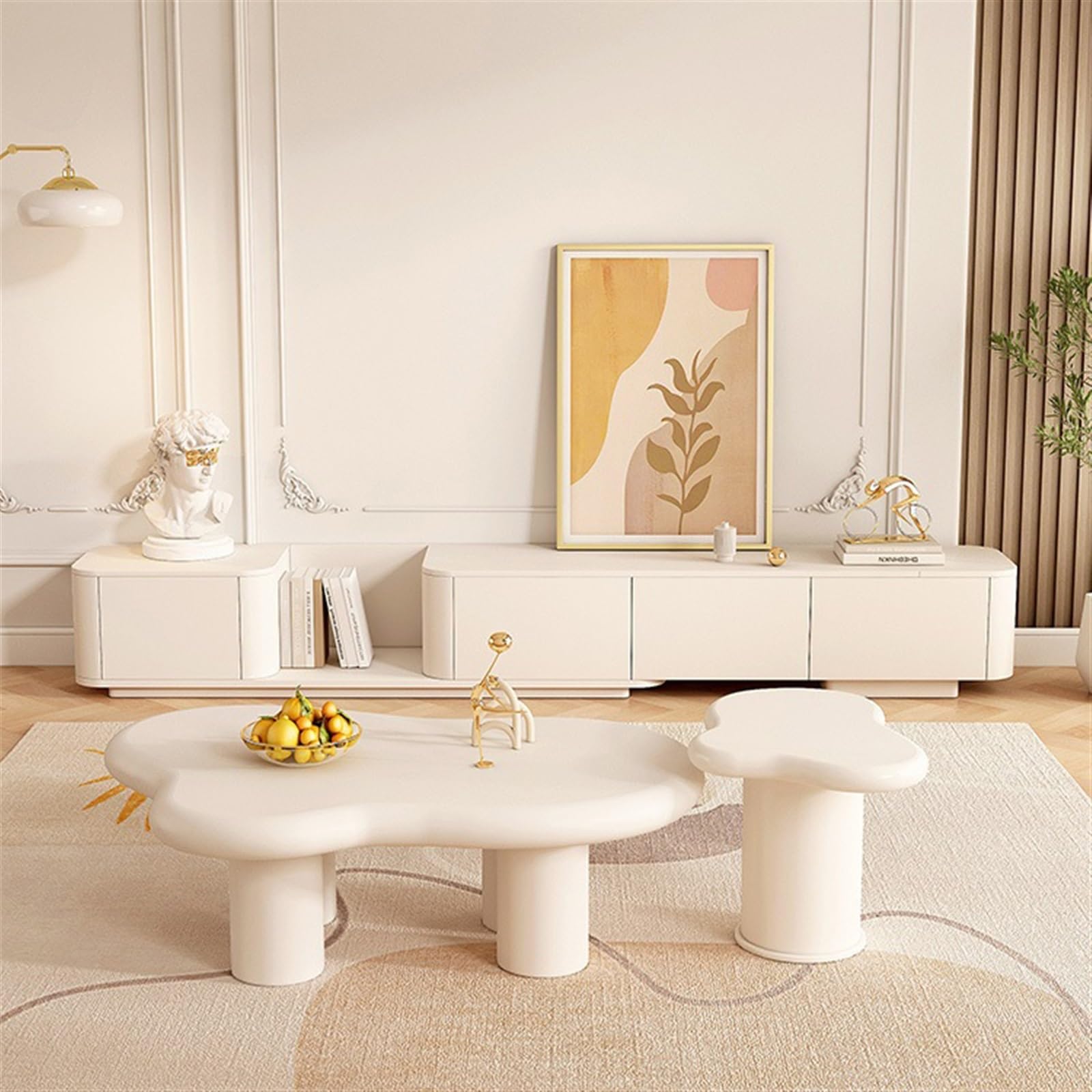 Mobile TV BDW 160x33x40 Cm | 2 Ante E 2 Ripiani, Rovere Sonoma, Per Soggiorno O Camera