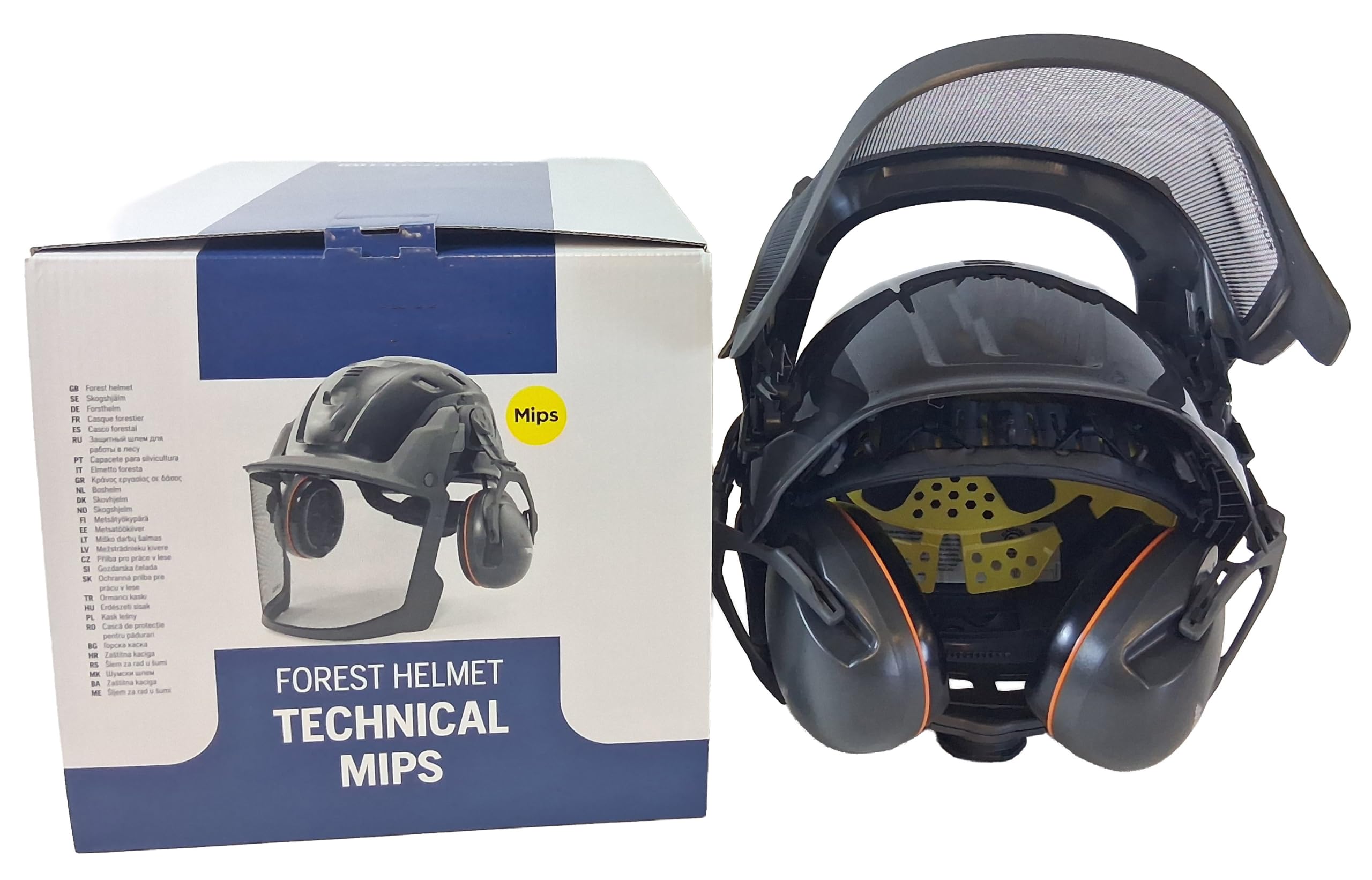 Genuine OEM Forest Helmet TECH Gray MIPS | Compatible with