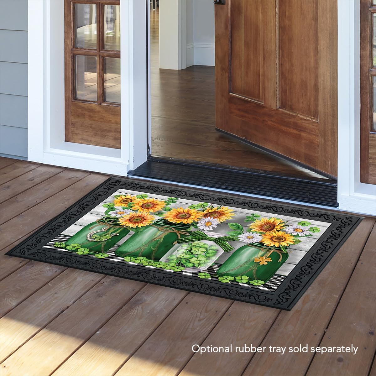 Briarwood Lane Irish Mason Jars St. Patrick's Day Doormat