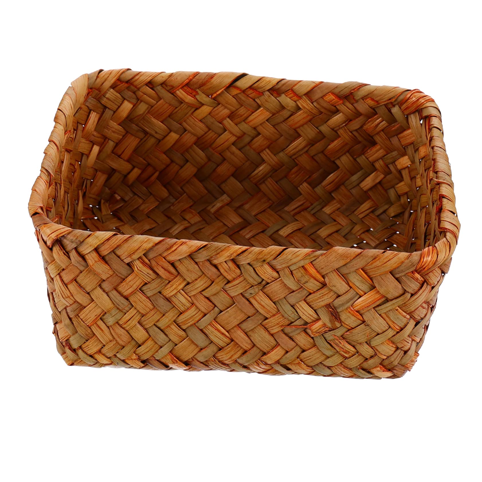 Outanaya Hand-Woven Seagrass Storage Basket for Living Room Kitchen Table