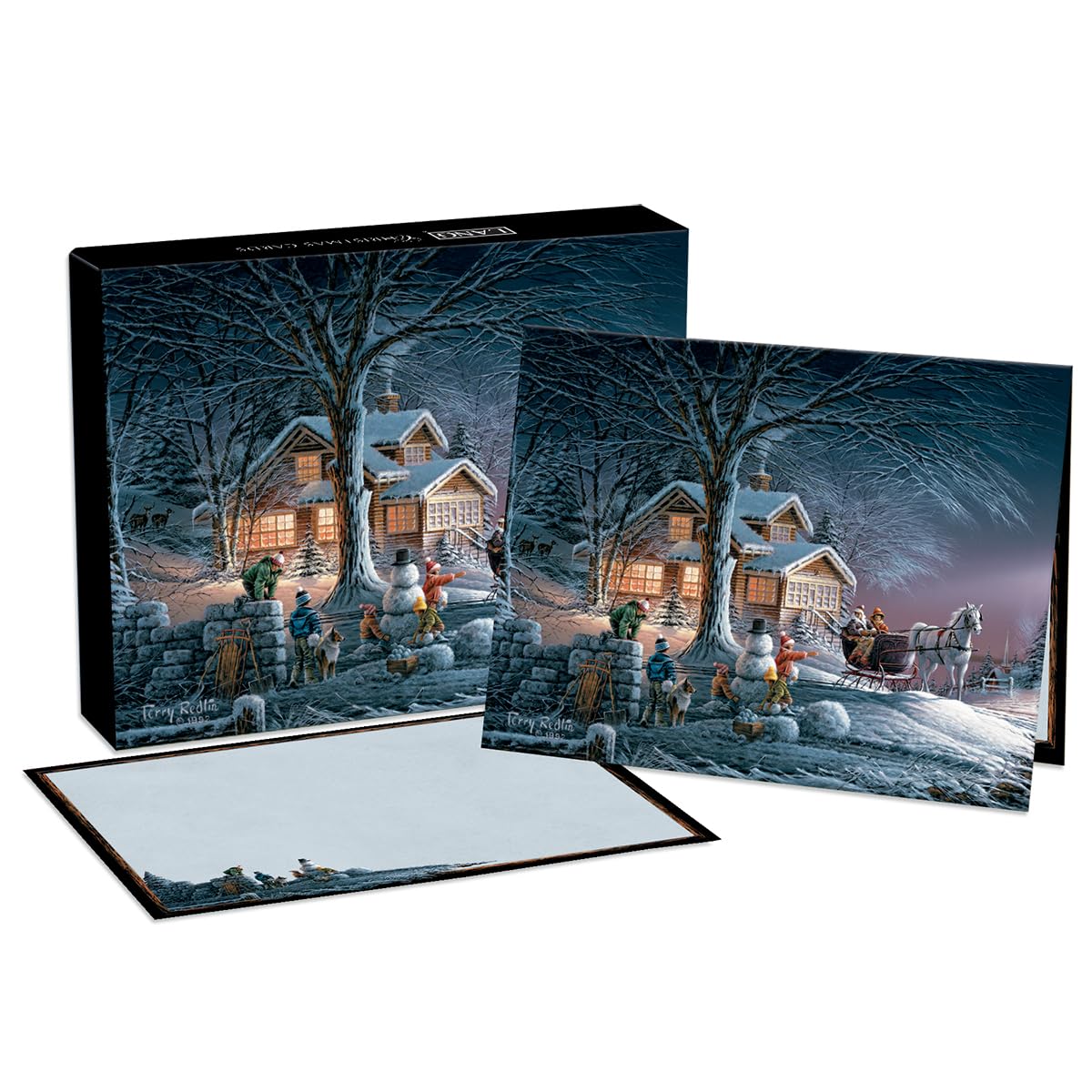 Amazon.com : LANG Winter Wonderland Boxed Christmas Cards (1004806