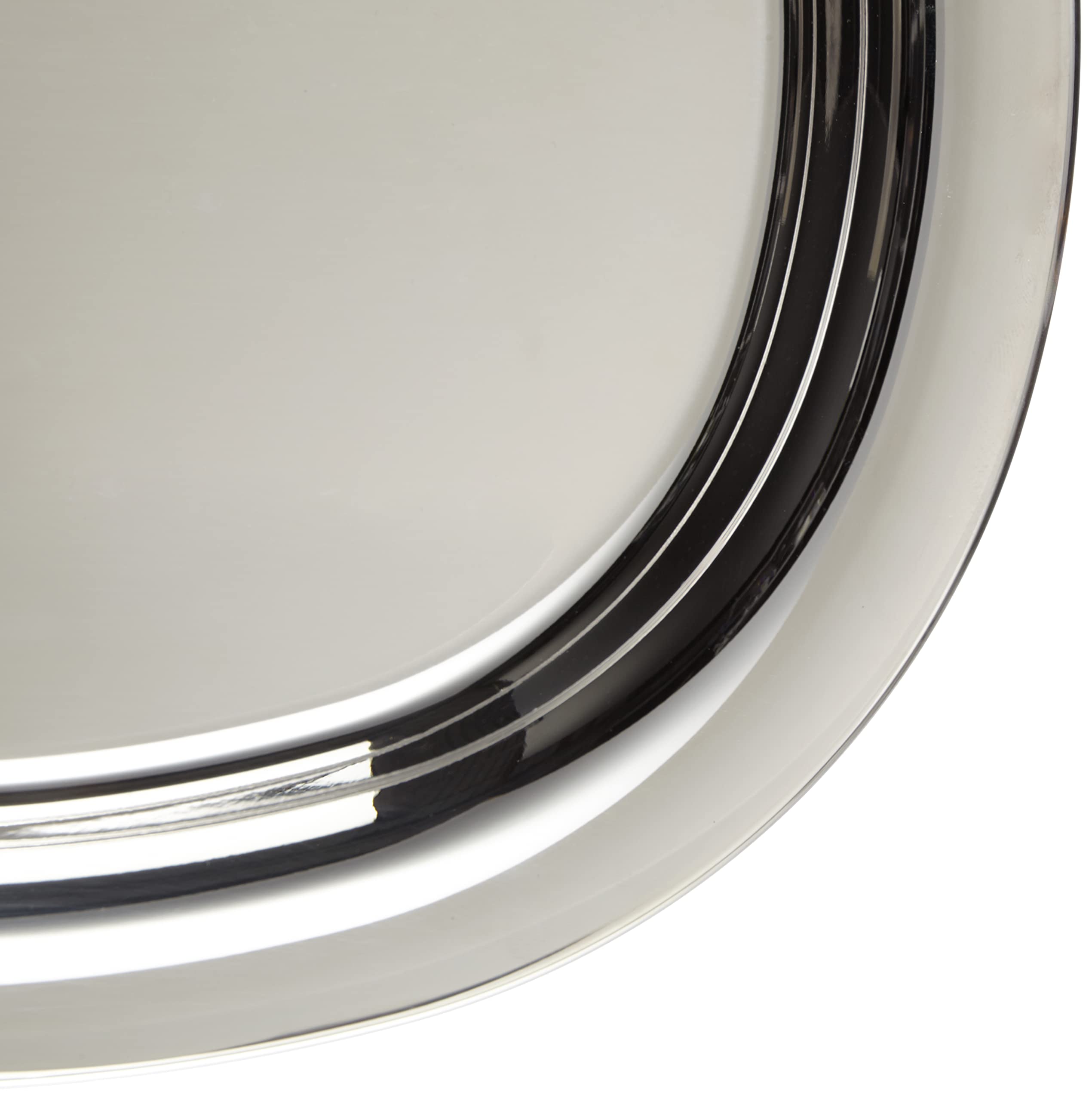 Alessi JM13/36 L Piatto da Portata in Acciaio Inossidabile 18/10, Lucido, 36 cm