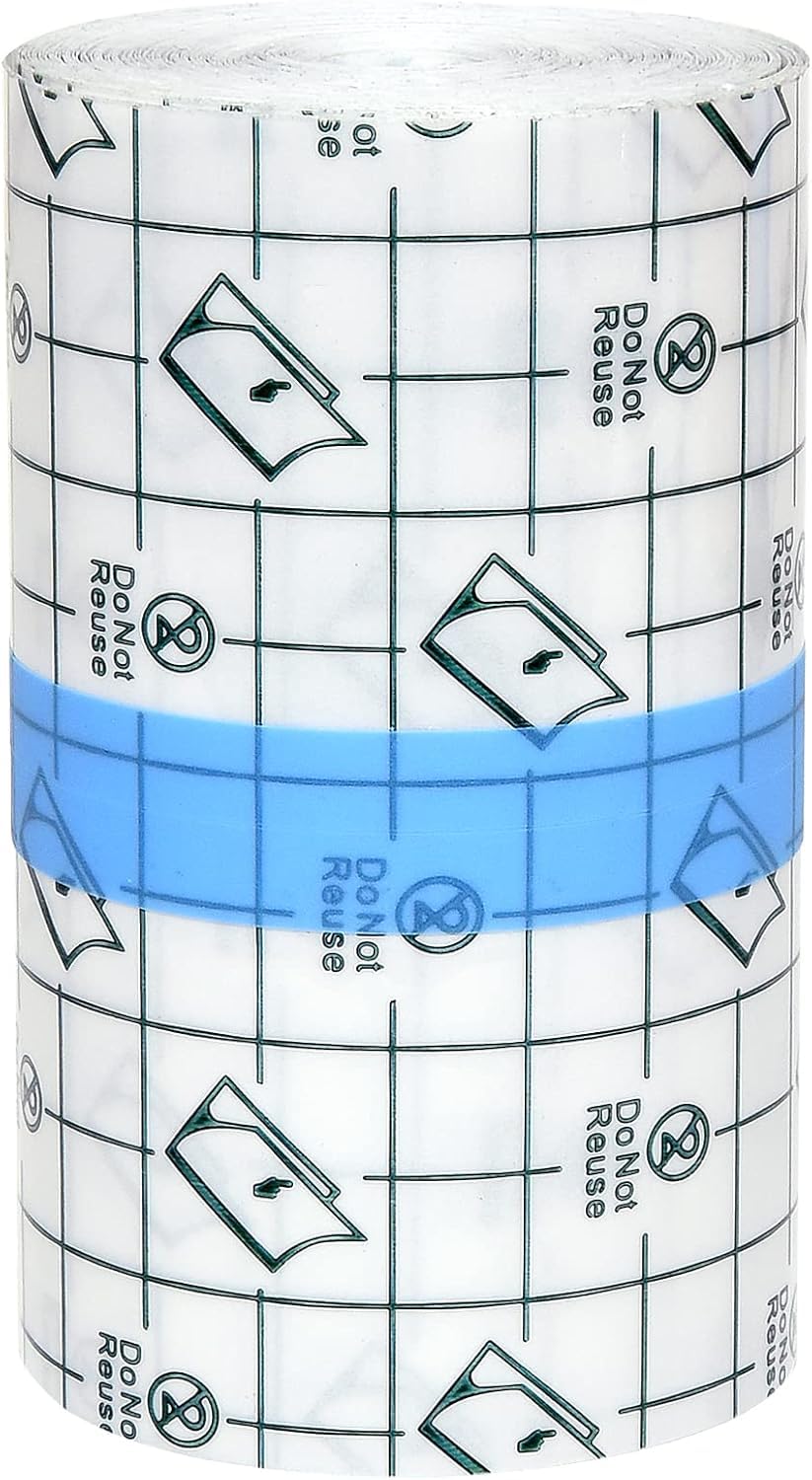 ARTIBETTER Transparent Stretch Adhesive Bandage | Waterproof Clear Film Dressing Tape | Flexible Second-Skin Protective Wrap for Daily Use | Cut-to-Size Adhesive Tape Roll (1 Pc) (10cmx5m) discount deal