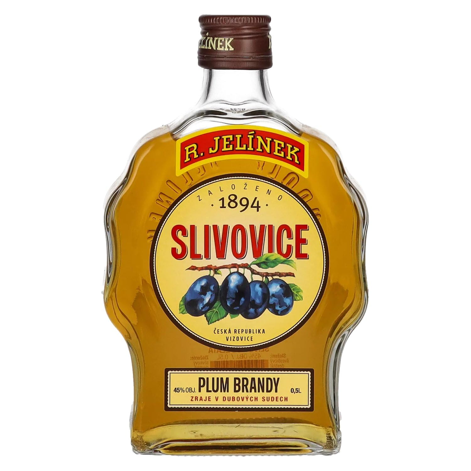 R. Jelínek Slivovice GOLD Plum Brandy 45% Vol. 0,5l - 4