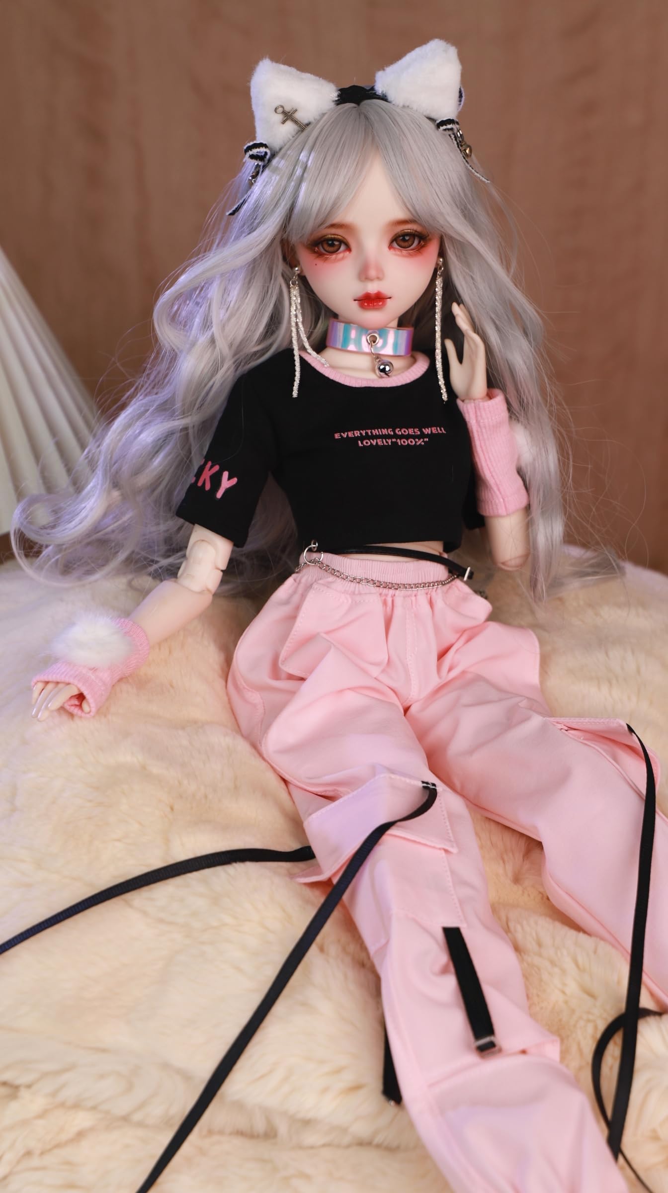 Amazon.com: VLEYAN BJDDOLL Hand-Painted Makeup -Mechanical-Jointed