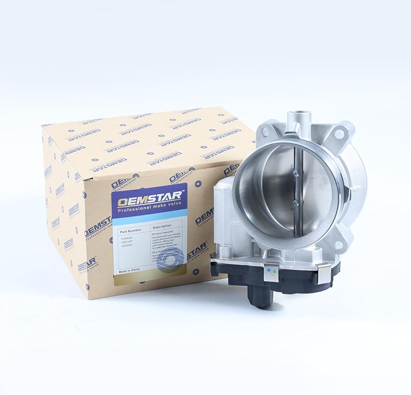 Corpo de borboleta eletrônico OEMSTAR para motores V8 – Substitui 12629992 e 12601387