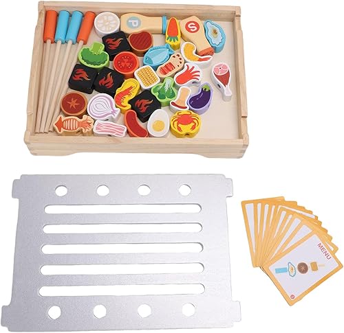 Miniatura 5 de Alomejor Juego de cocina para niños, divertido con amigos, cocina interior y exterior, juego de cocina para niños pequeños con material seguro para
