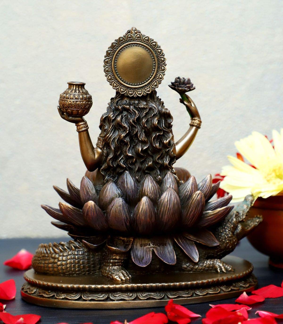 Amazon.co.jp: Vintage India 女神 ガンガ像 川 ギフト ホーム