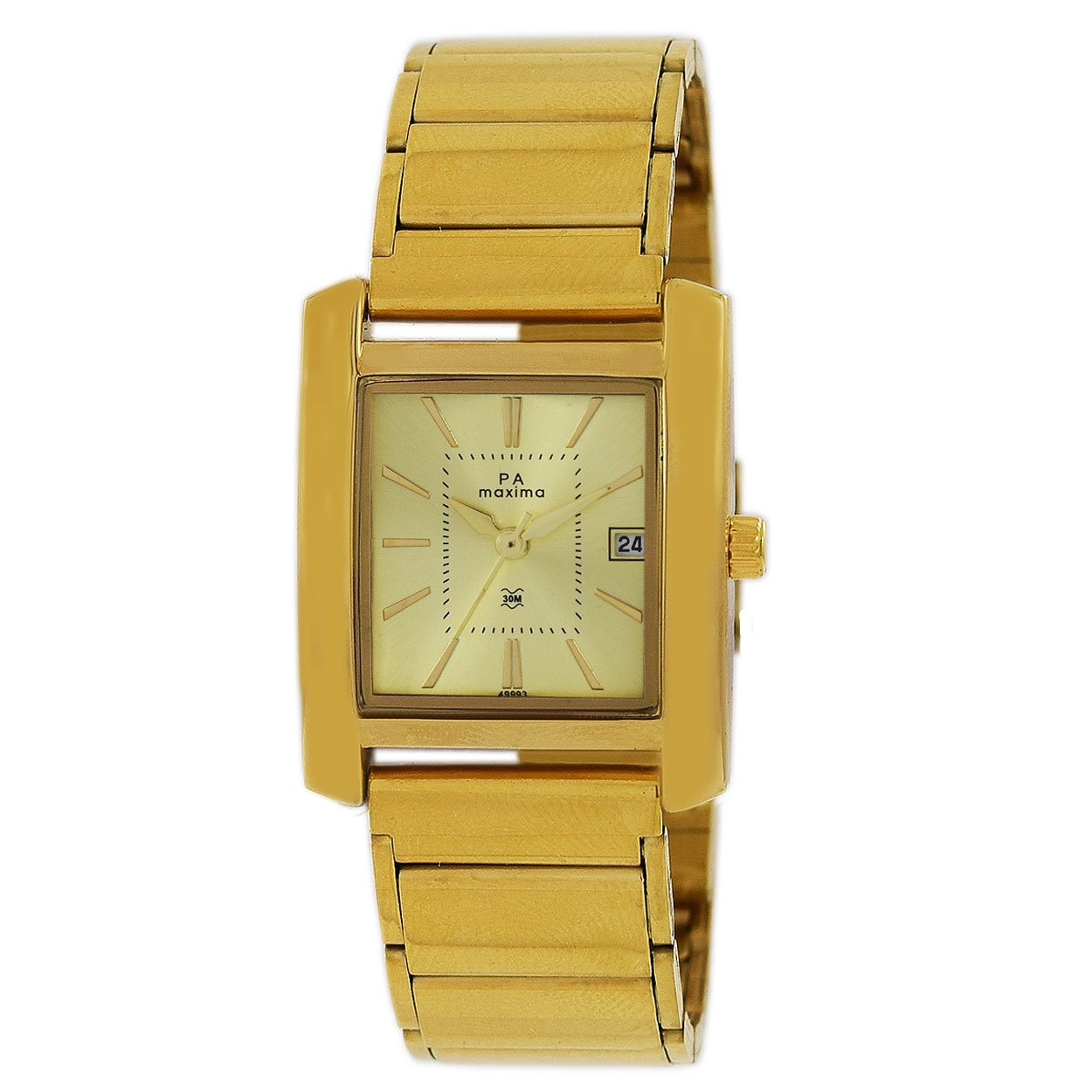 Maxima Stainless Steel Analog Gold Dial Womens Watch-49993Caly, Band Color:Gold (B07CST5FRK) Amazon Price History, Amazon Price Tracker