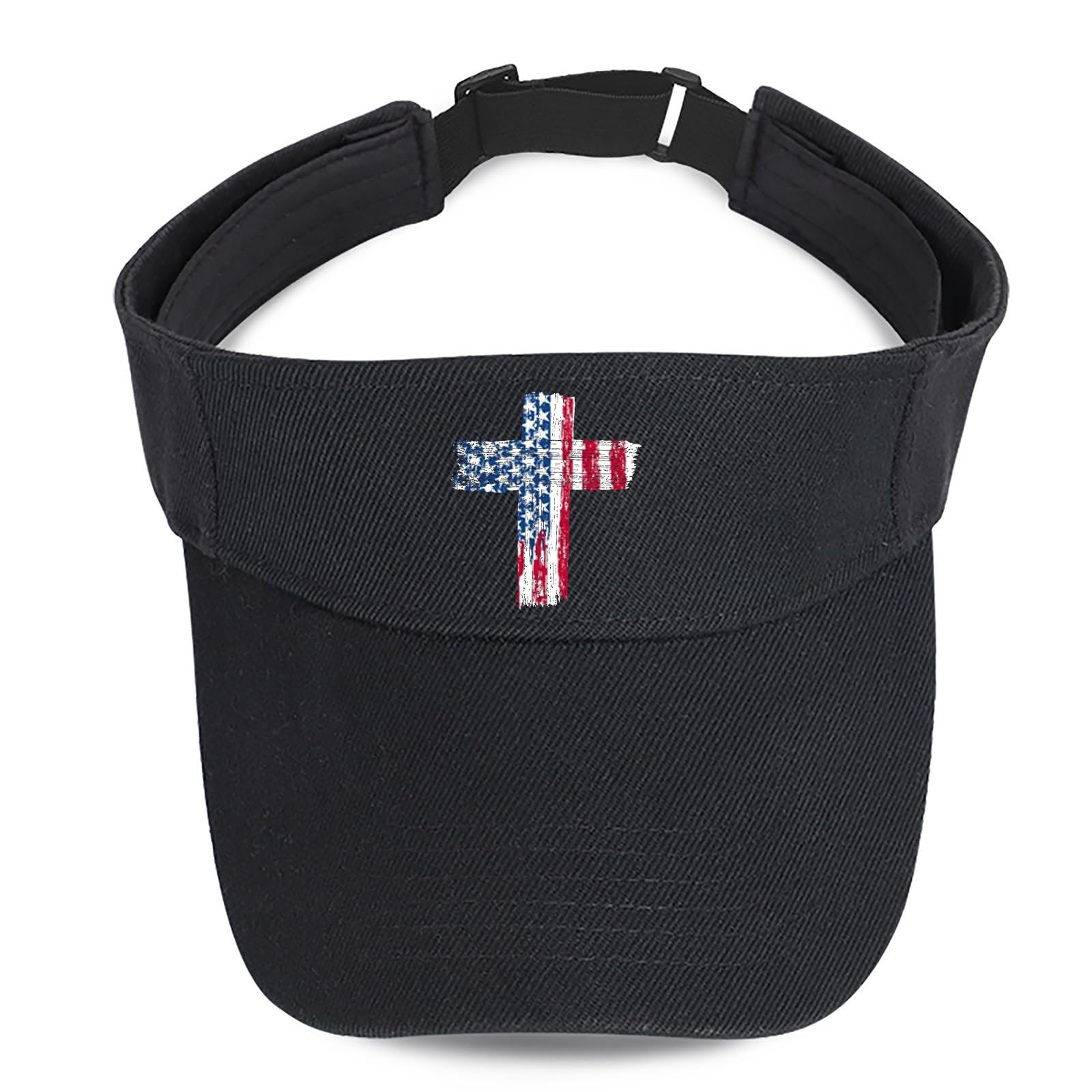 Visors Hat for Women Sun Hat for Men Empty Top Black Running Visors Comfortable UV Protection Sun Visor for Travel Cycling