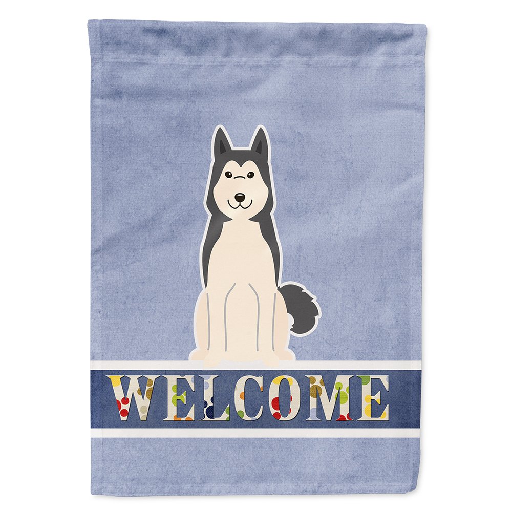 Drapeau West de Sibérie Laika Spitz d'exception en toile lourde multicolore Caroline's Treasures