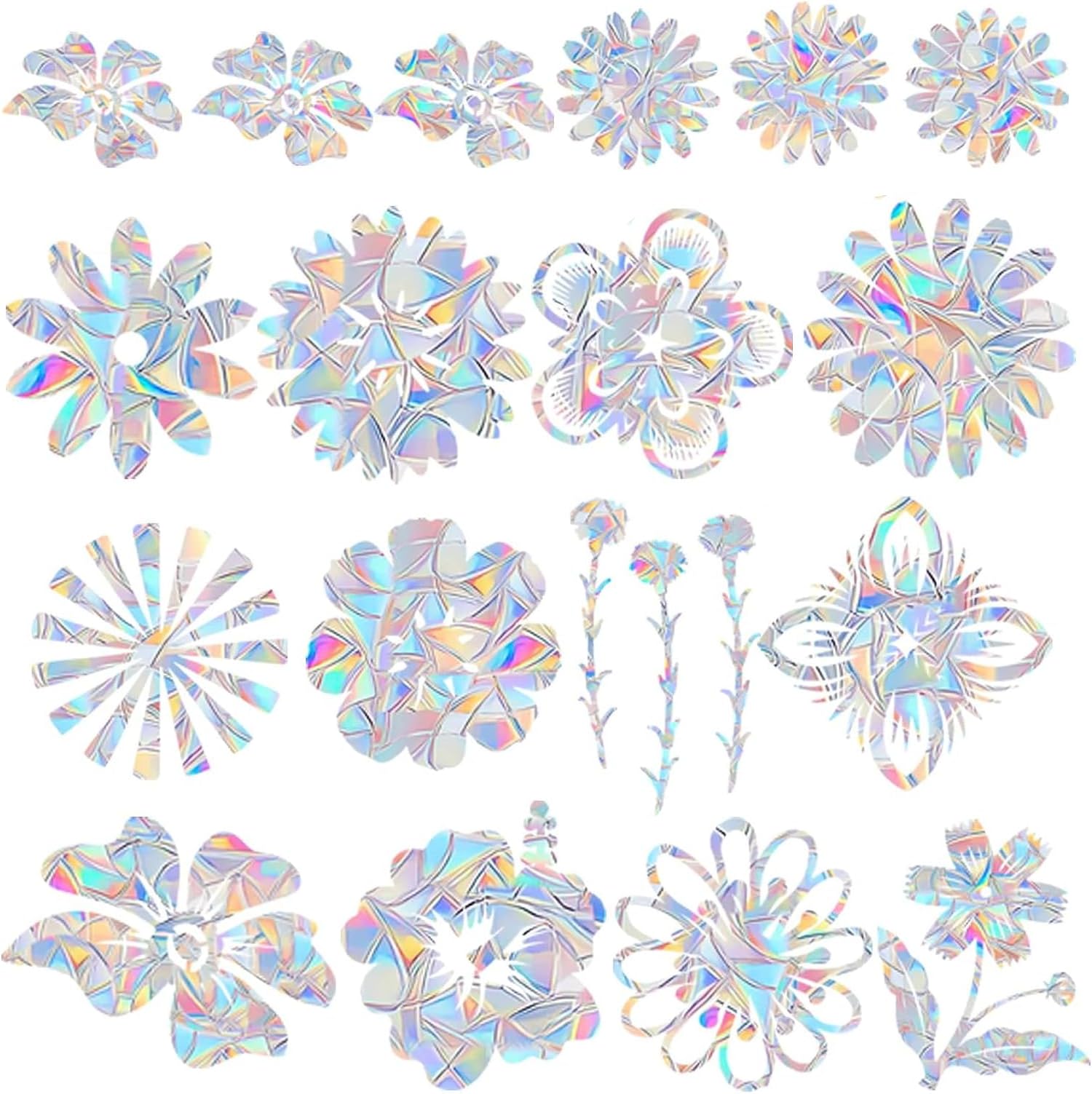20Pcs Dragonfly Window Clings - Anti Collision Bird Deterrent Stickers For Glass To Prevent Bird Strikes