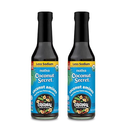 Coconut Secret Coconut Aminos paquete de 2 - 8 onzas líquidas